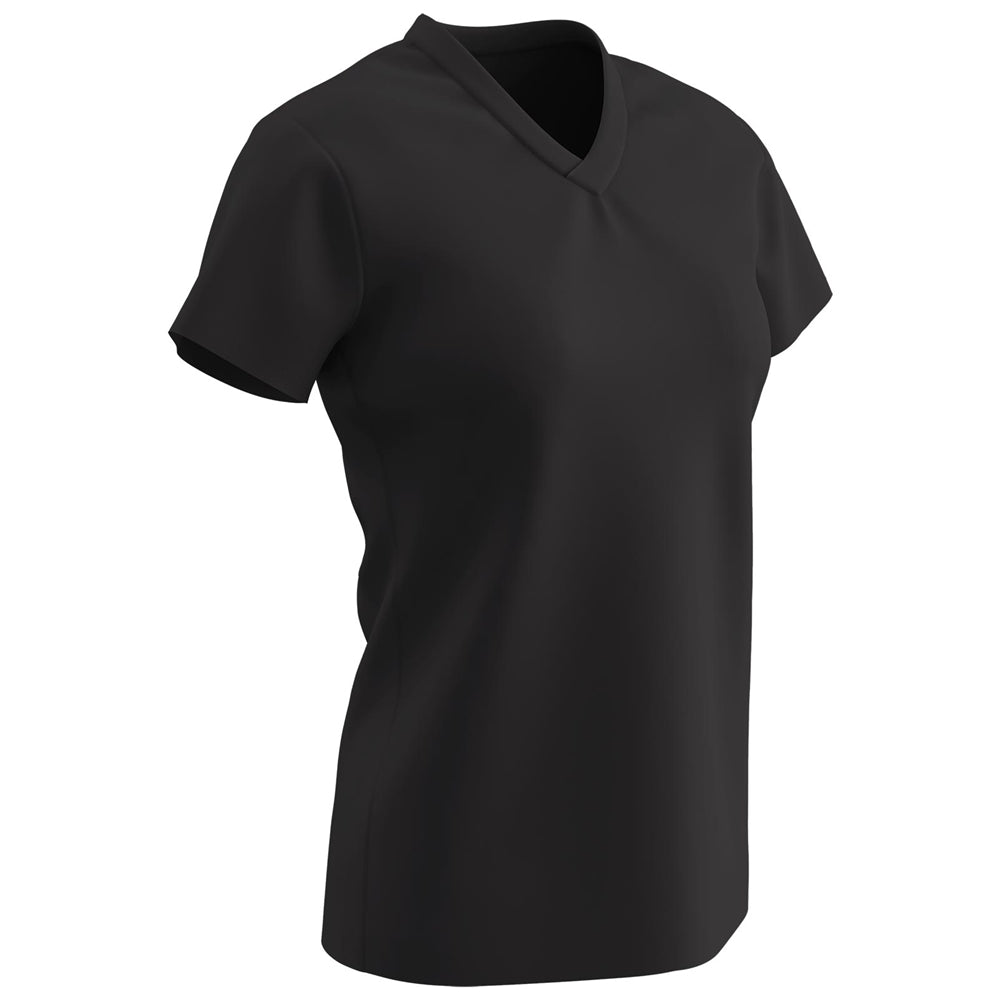 Star Girls V-Neck Tee - Black - Girls - Large