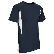 Crew Neck Baseball Jersey - Navy White - Youth - Small