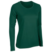 VISION T-Shirt Long Sleeve - Forest Green - Womens - XXLarge