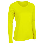 VISION T-Shirt Long Sleeve - Optic Yellow - Womens - Small