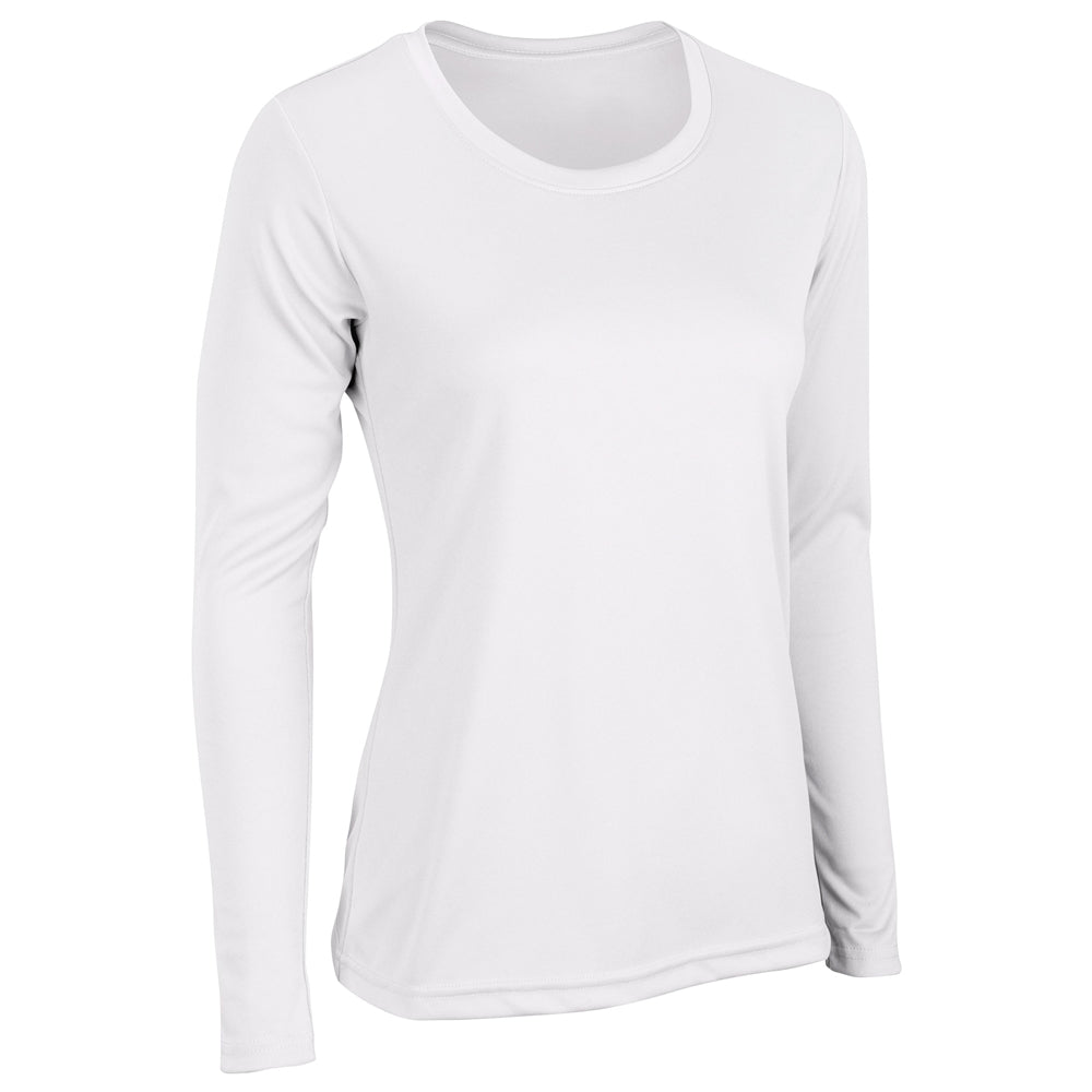 VISION T-Shirt Long Sleeve - White - Womens - Extra-Large