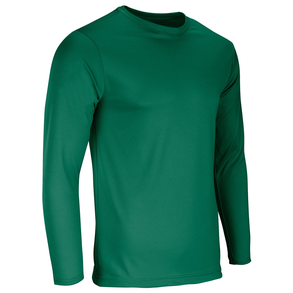 VISION T-Shirt Long Sleeve - Forest Green - Youth - Small