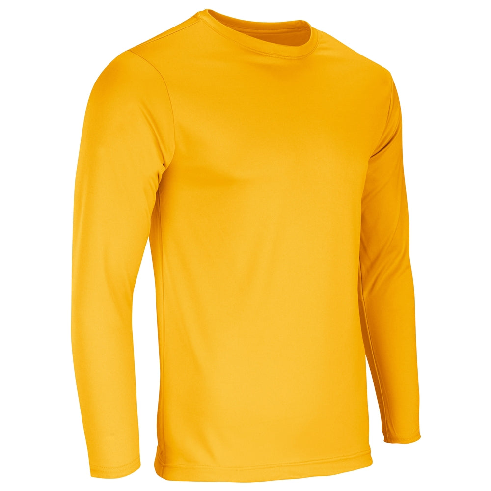 VISION T-Shirt Long Sleeve - Gold - Youth - Large