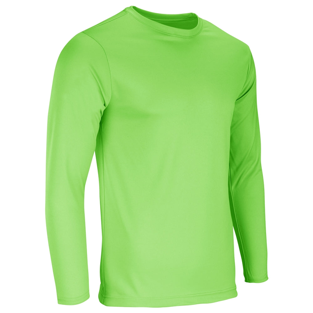 VISION T-Shirt Long Sleeve - Neon Green - Youth - Extra-Small