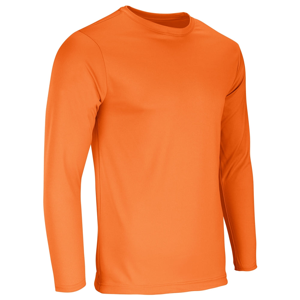 VISION T-Shirt Long Sleeve - Neon Orange - Adult - Small