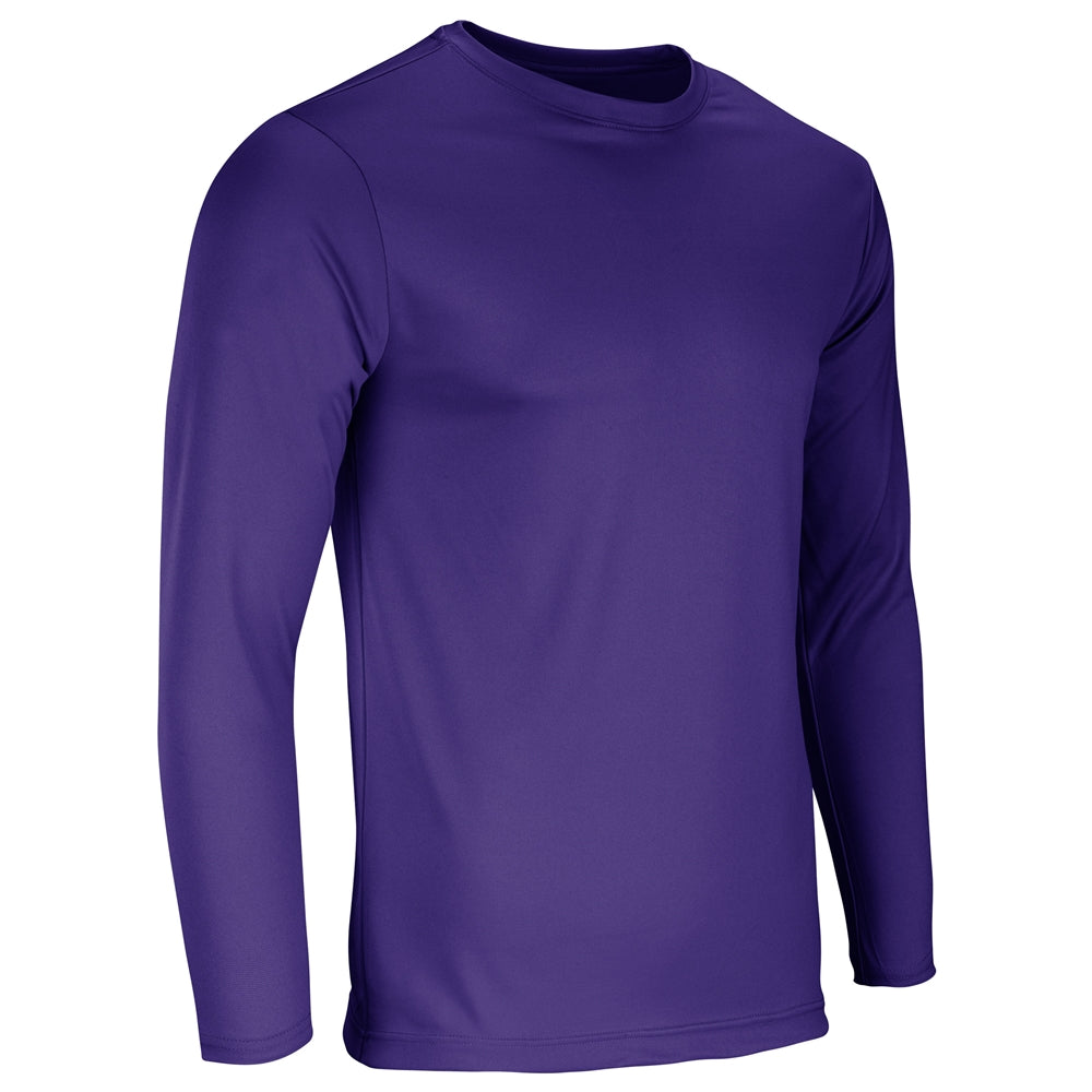 VISION T-Shirt Long Sleeve - Purple - Youth - Large