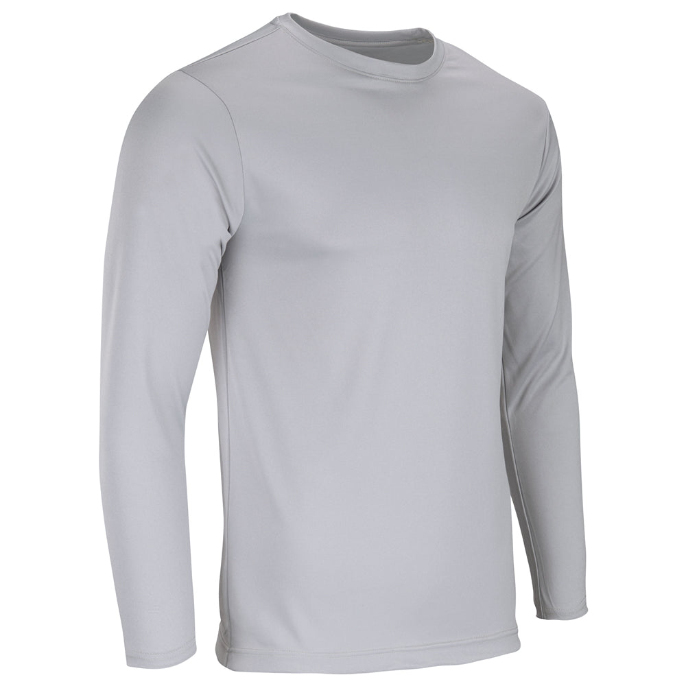 VISION T-Shirt Long Sleeve - Silver - Adult - XXLarge