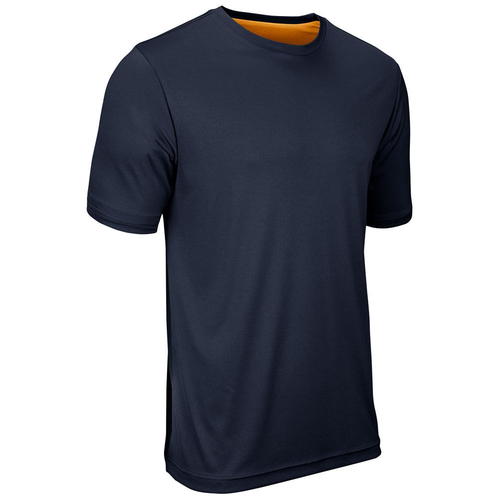 Double Stock Reversible Tee - Navy Gold - Youth - Extra-Small