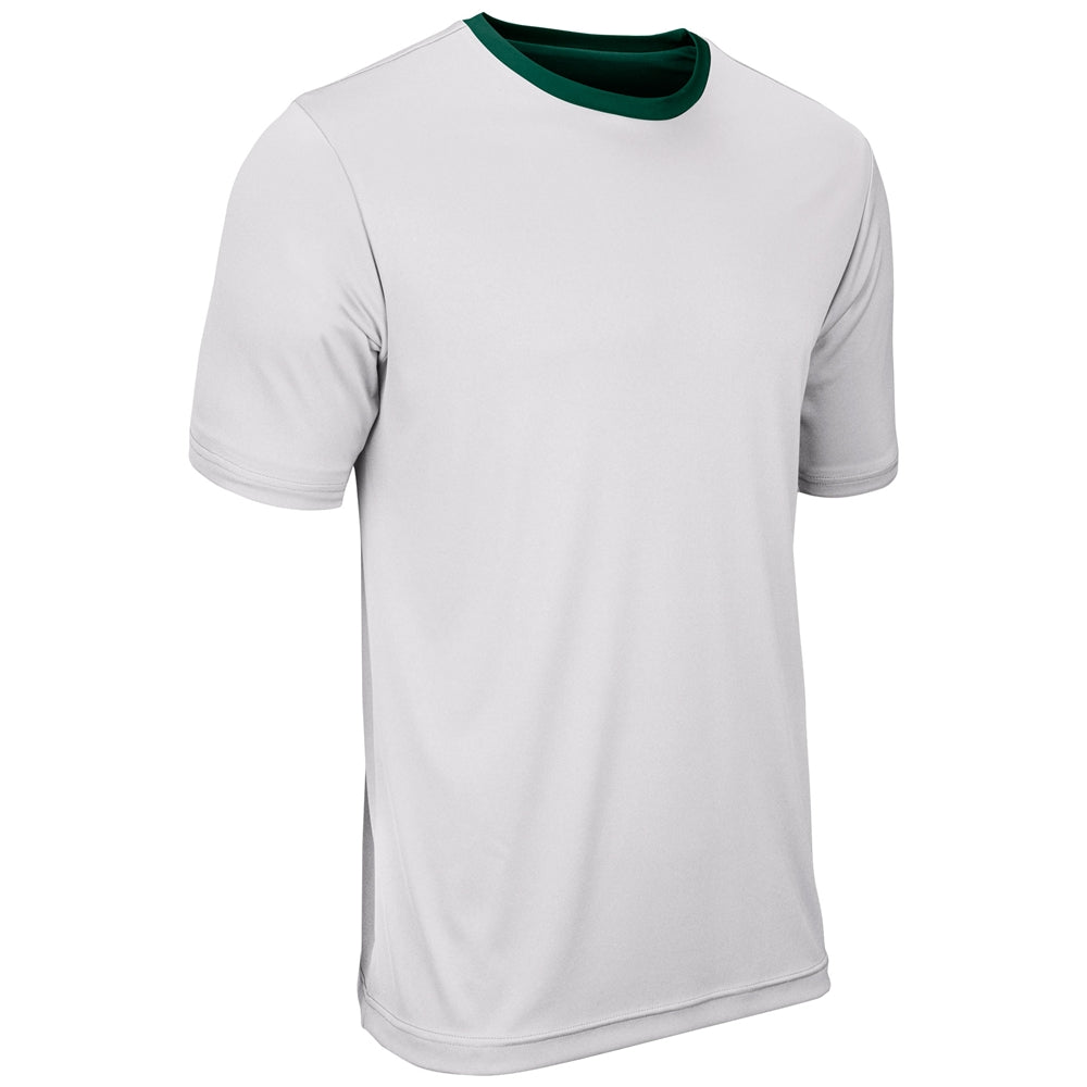 Double Stock Reversible Tee - Forest Green White - Youth - Extra-Small