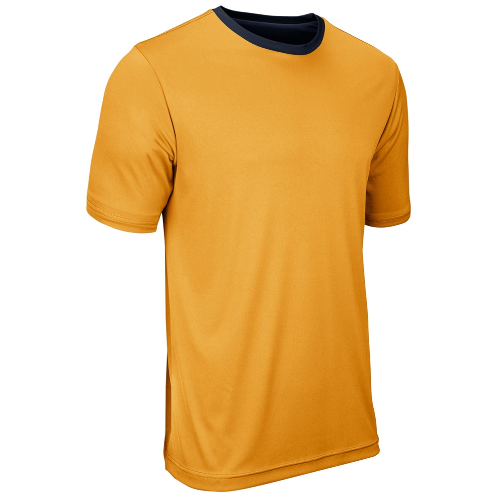 Double Stock Reversible Tee - Navy Gold - Youth - Extra-Small