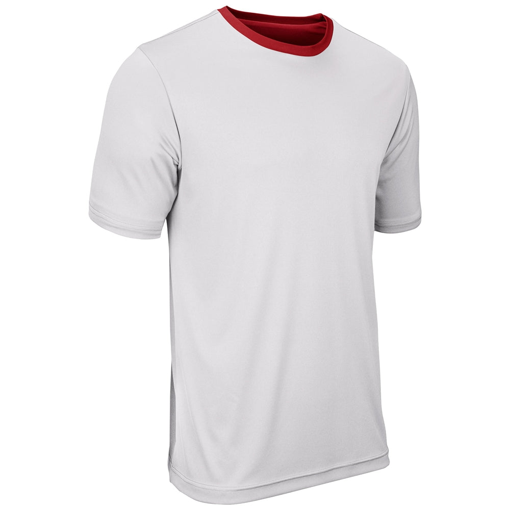Double Stock Reversible Tee - Scarlet White - Youth - Extra-Small