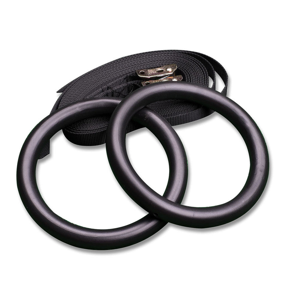 Exercise Rings, pair with straps
