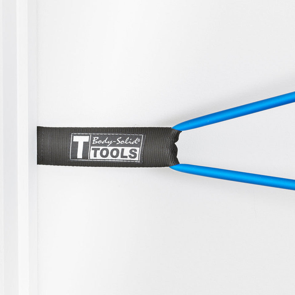 RESISTANCE TUBE DOOR FRAME ATTACHMENT