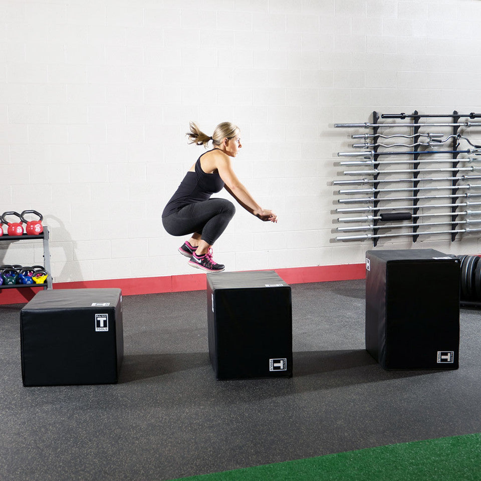 3 Way Soft Plyo Box, 20", 24", 30"