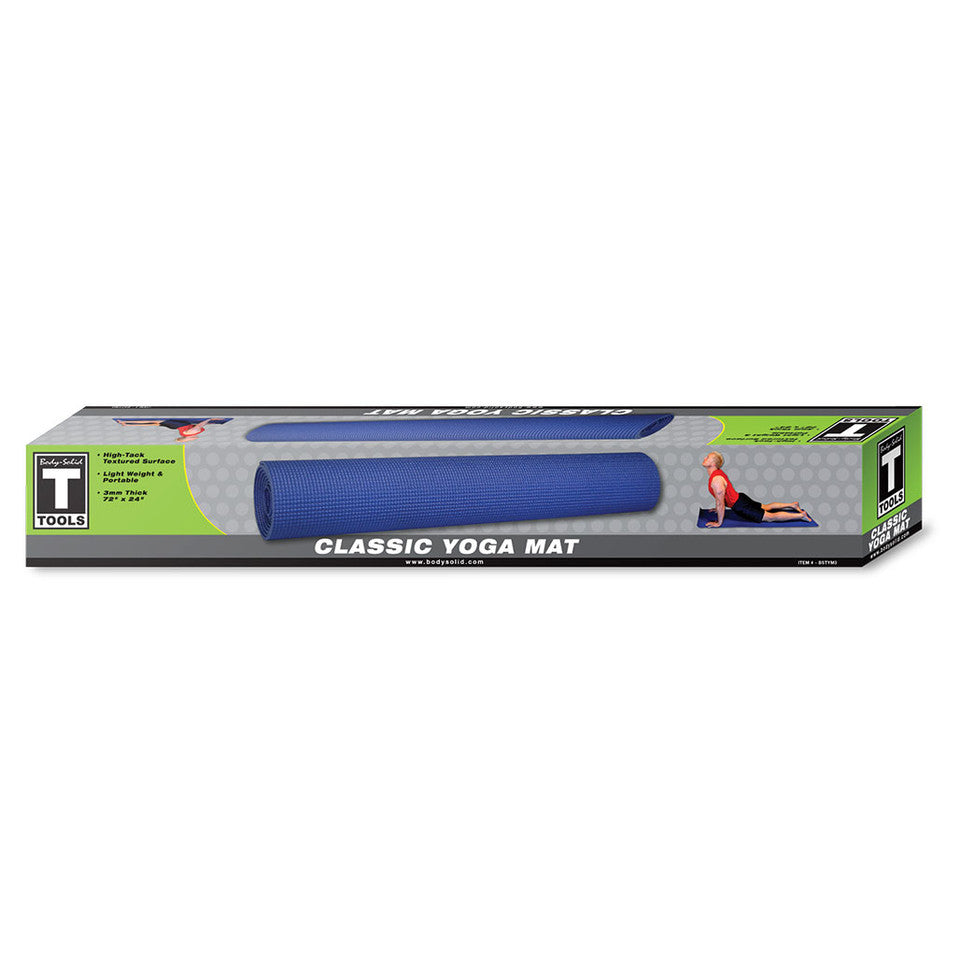 Yoga Mat Blue, 3mm