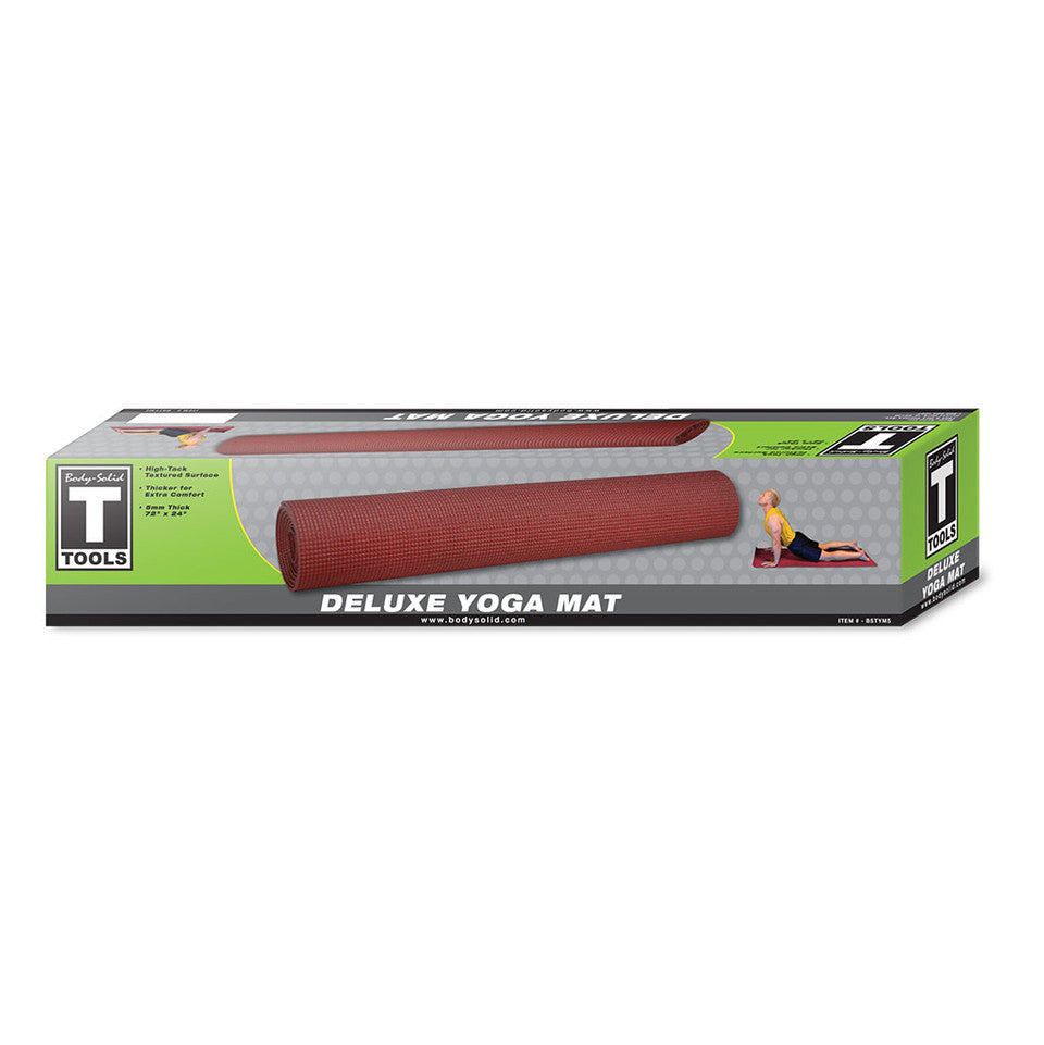 Yoga Mat Red, 5mm