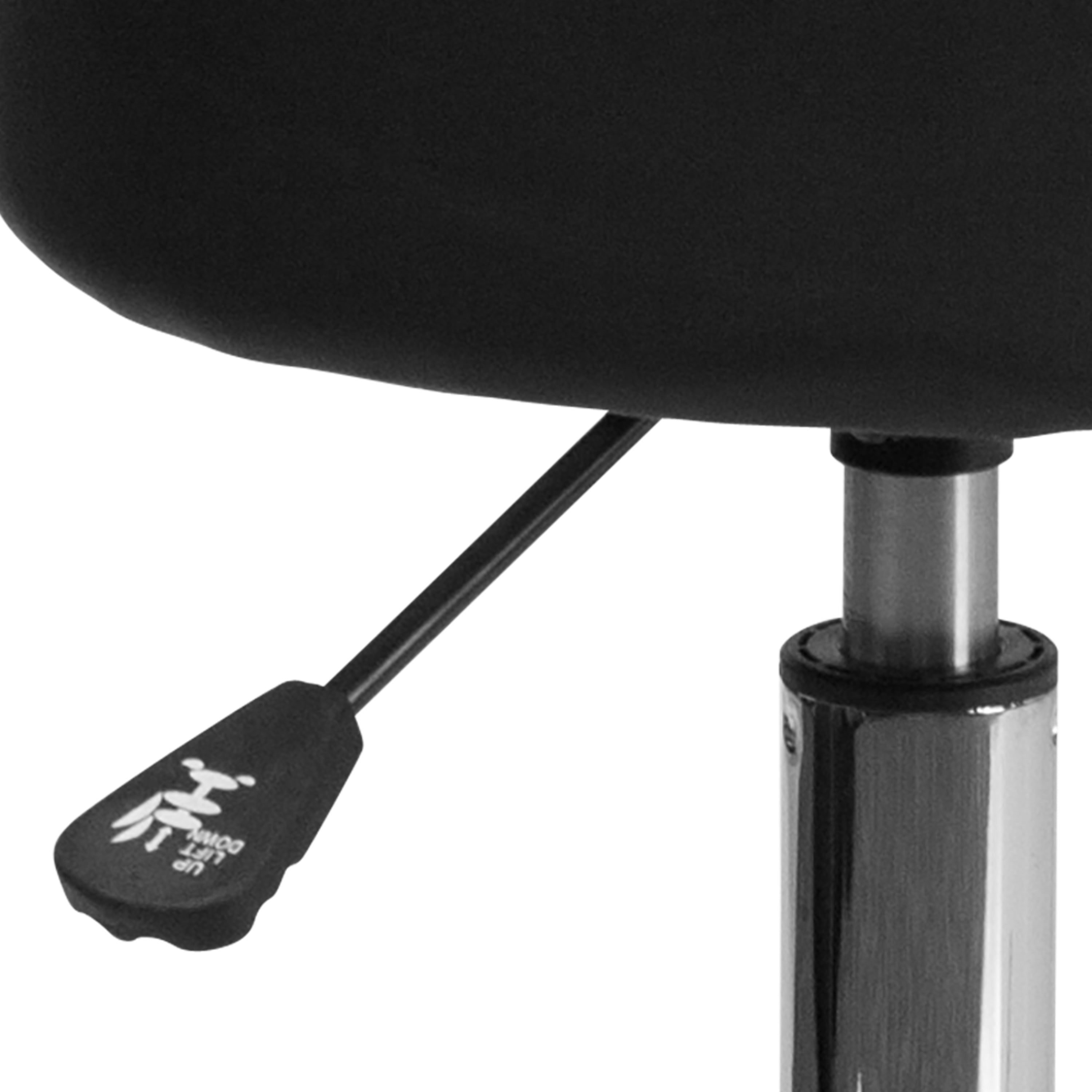 Rhonda Medical Ergonomic Stool with Chrome Base