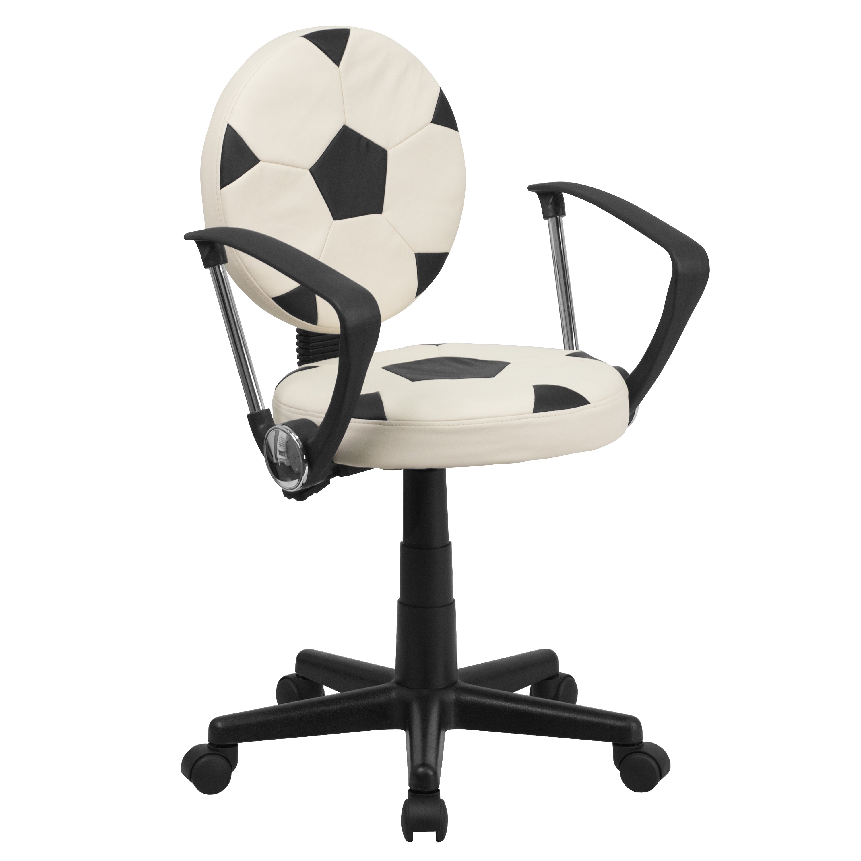 Billy Soccer Swivel Task Office Chair with Arms