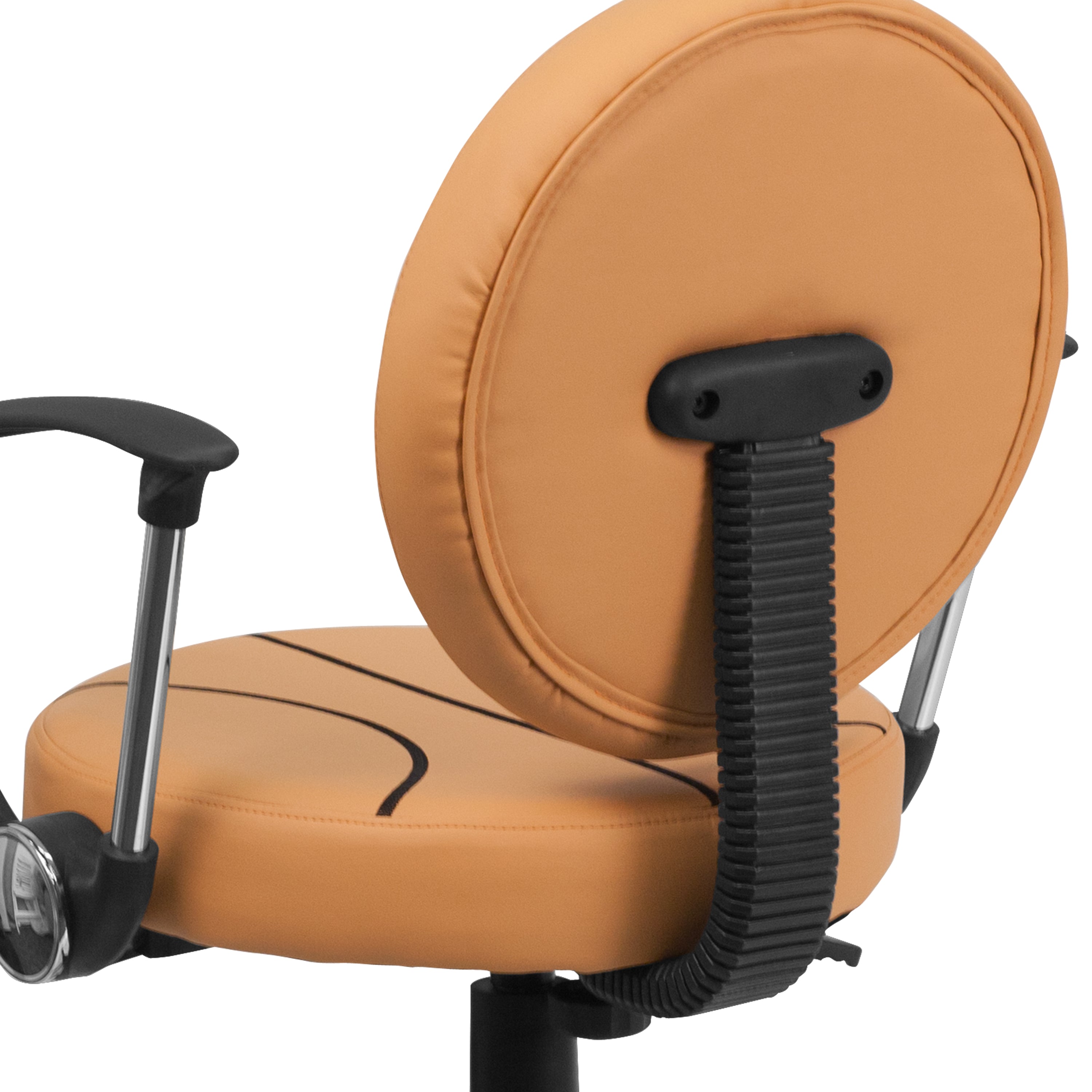 Brandon Basketball Swivel Task Office Chair with Arms