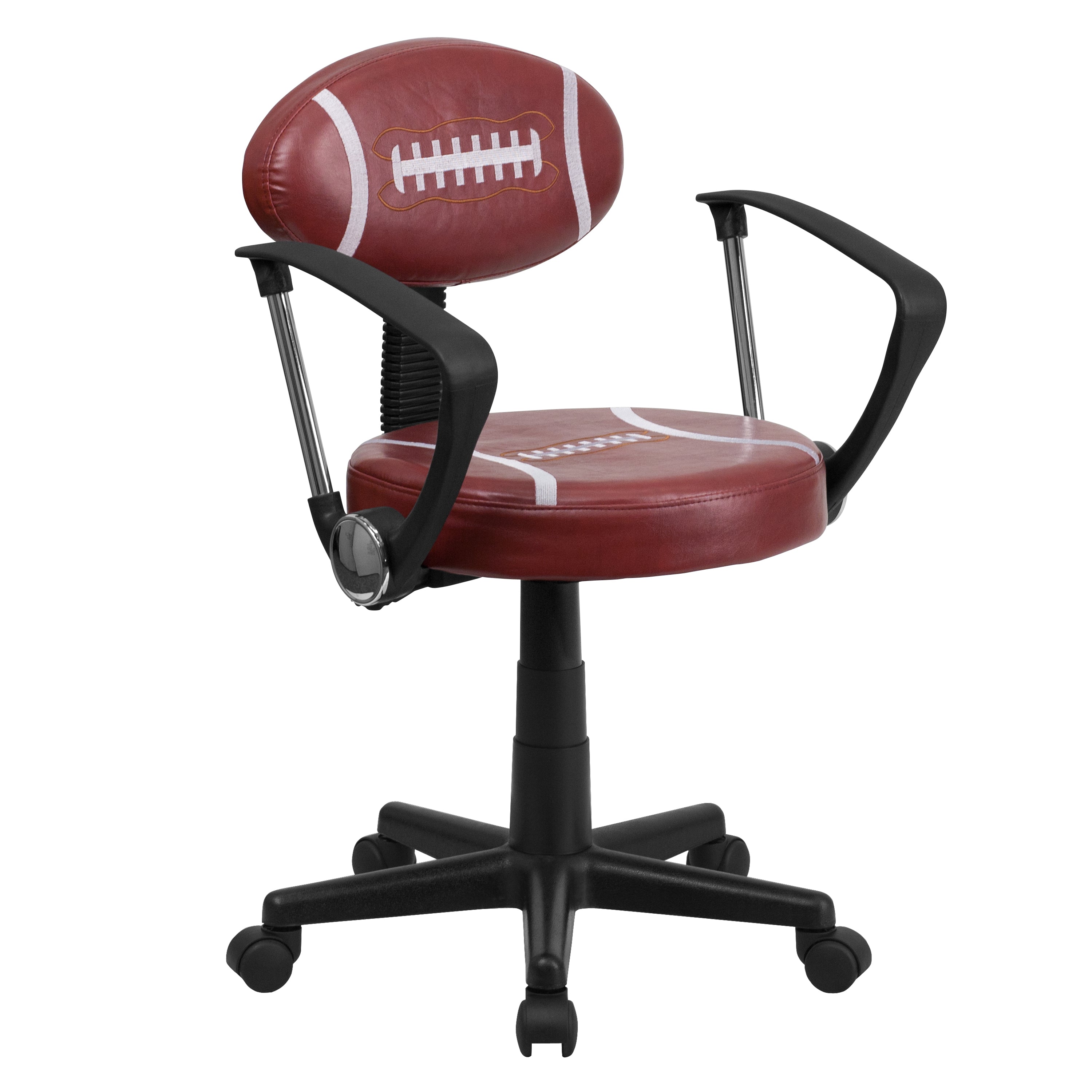 Preston Football Swivel Task Office Chair with Arms