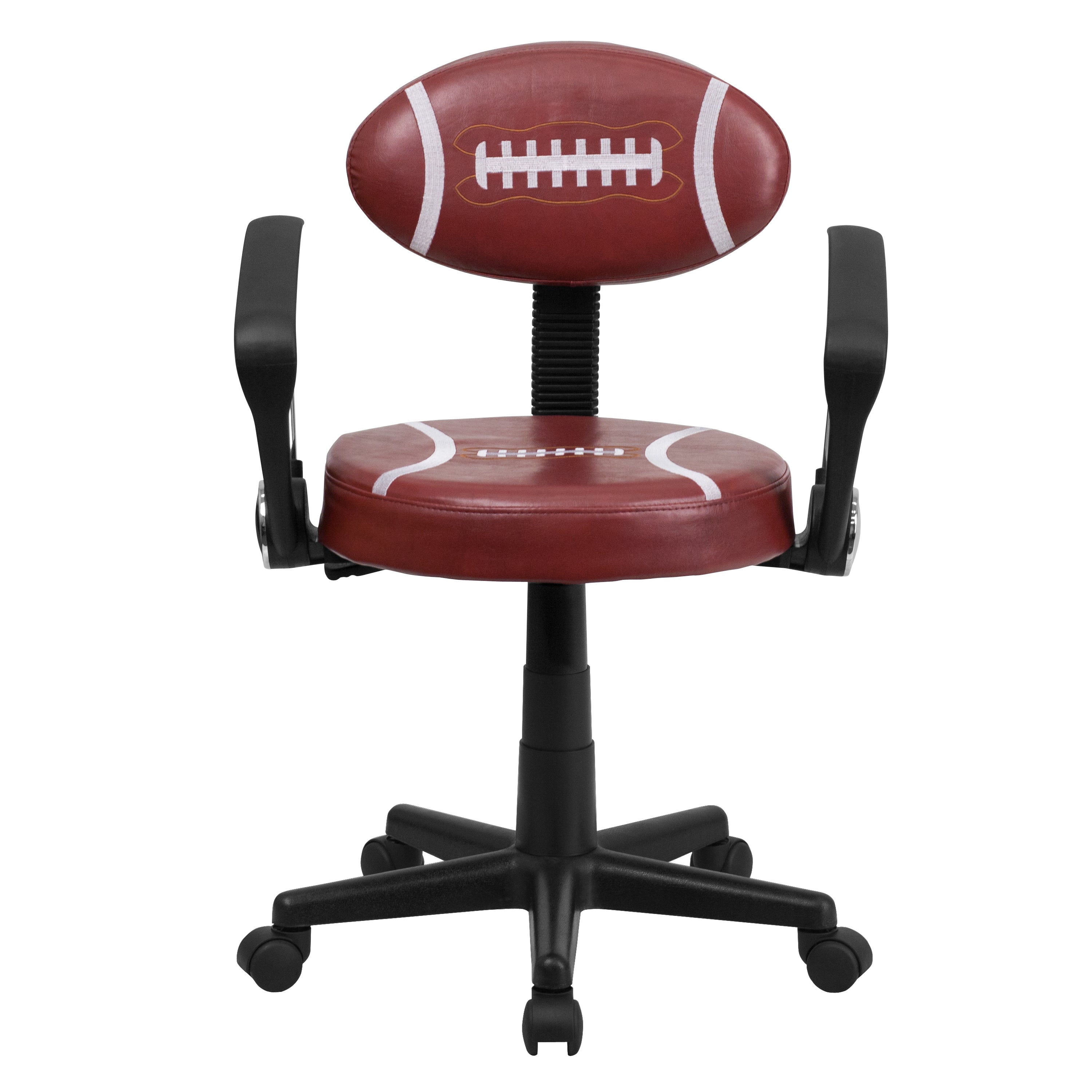 Preston Football Swivel Task Office Chair with Arms