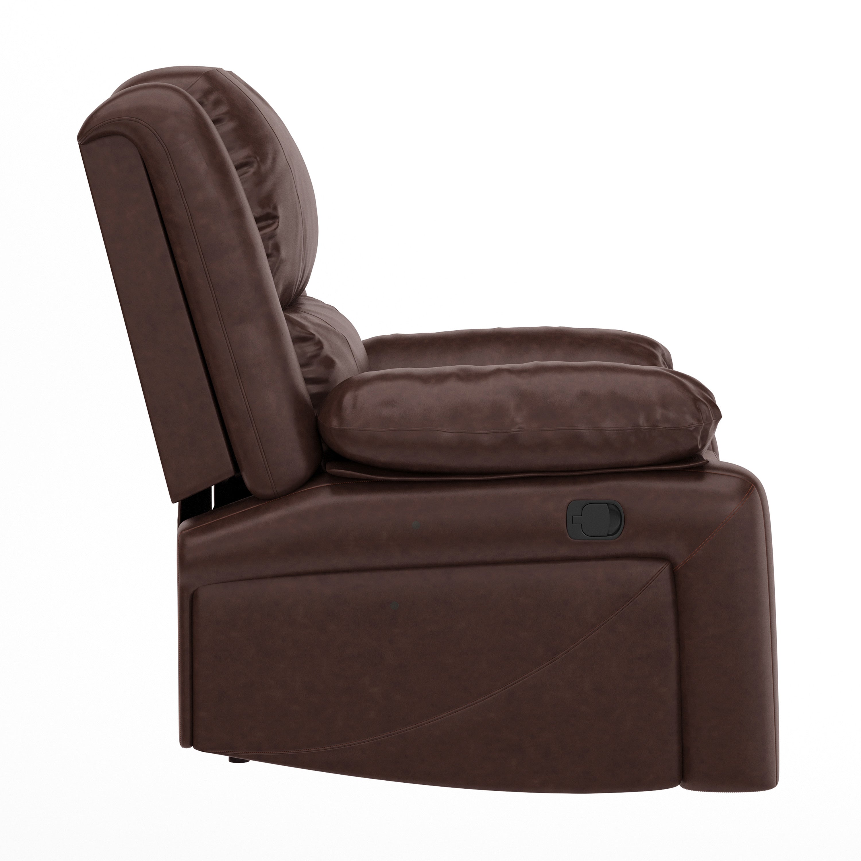 Harmony Series Brown LeatherSoft Recliner