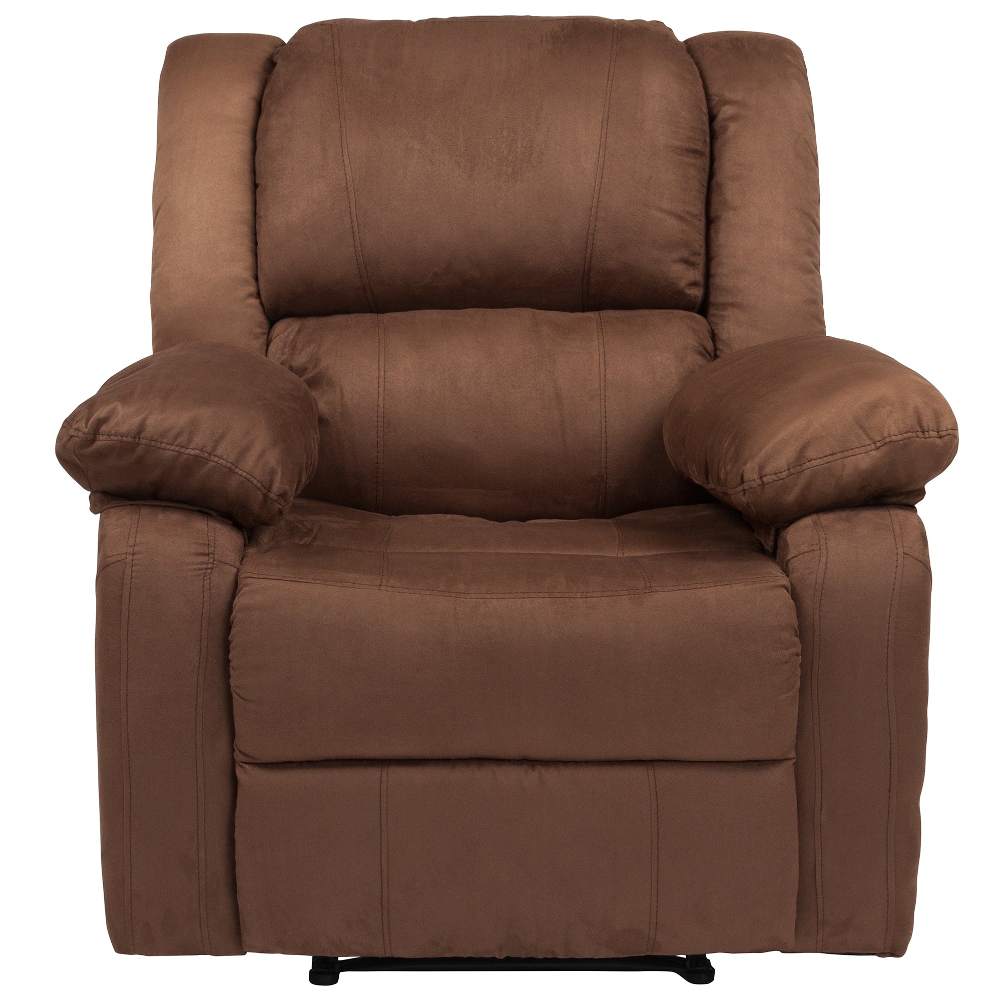 Harmony Series Chocolate Brown Microfiber Recliner