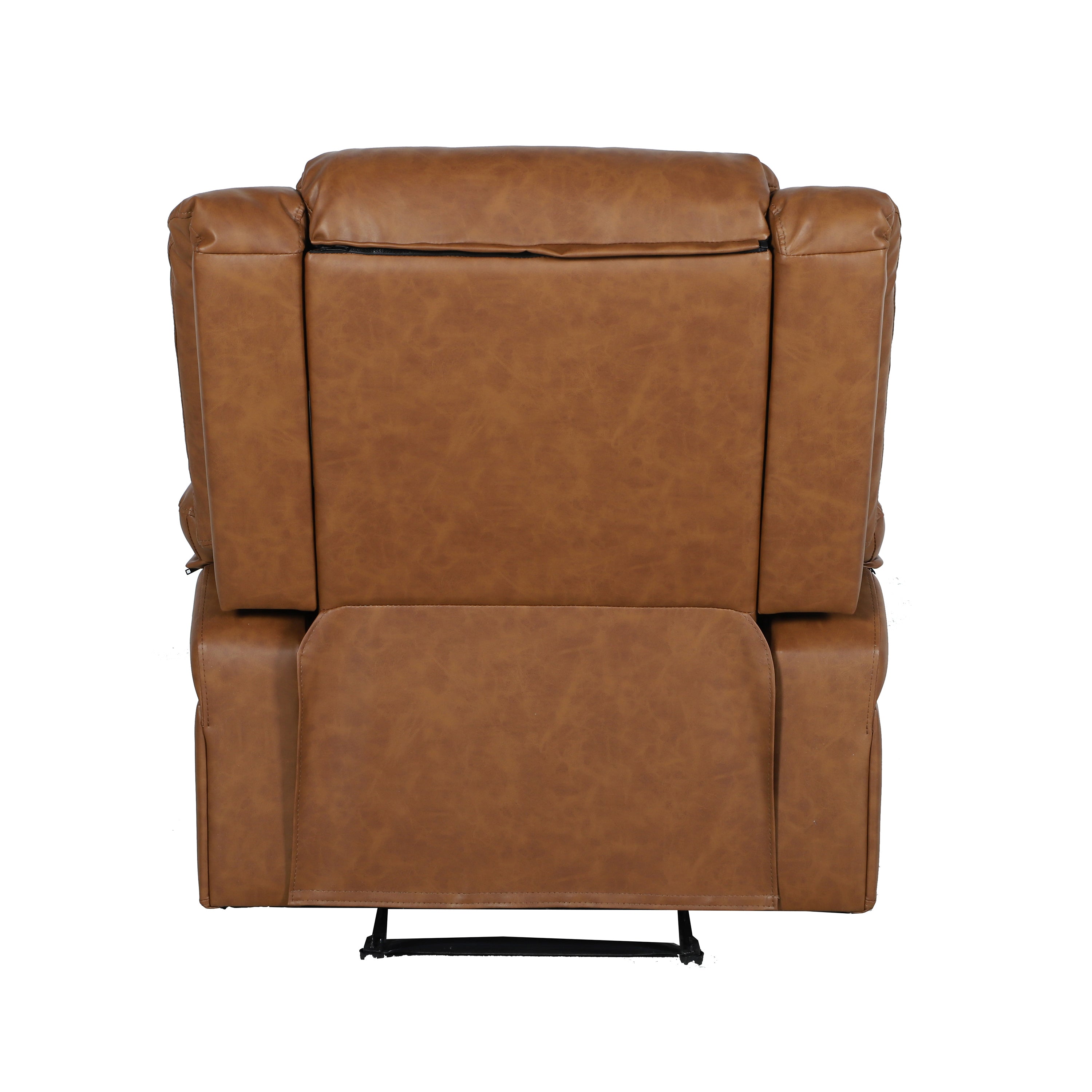 Harmony Series Cognac LeatherSoft Recliner