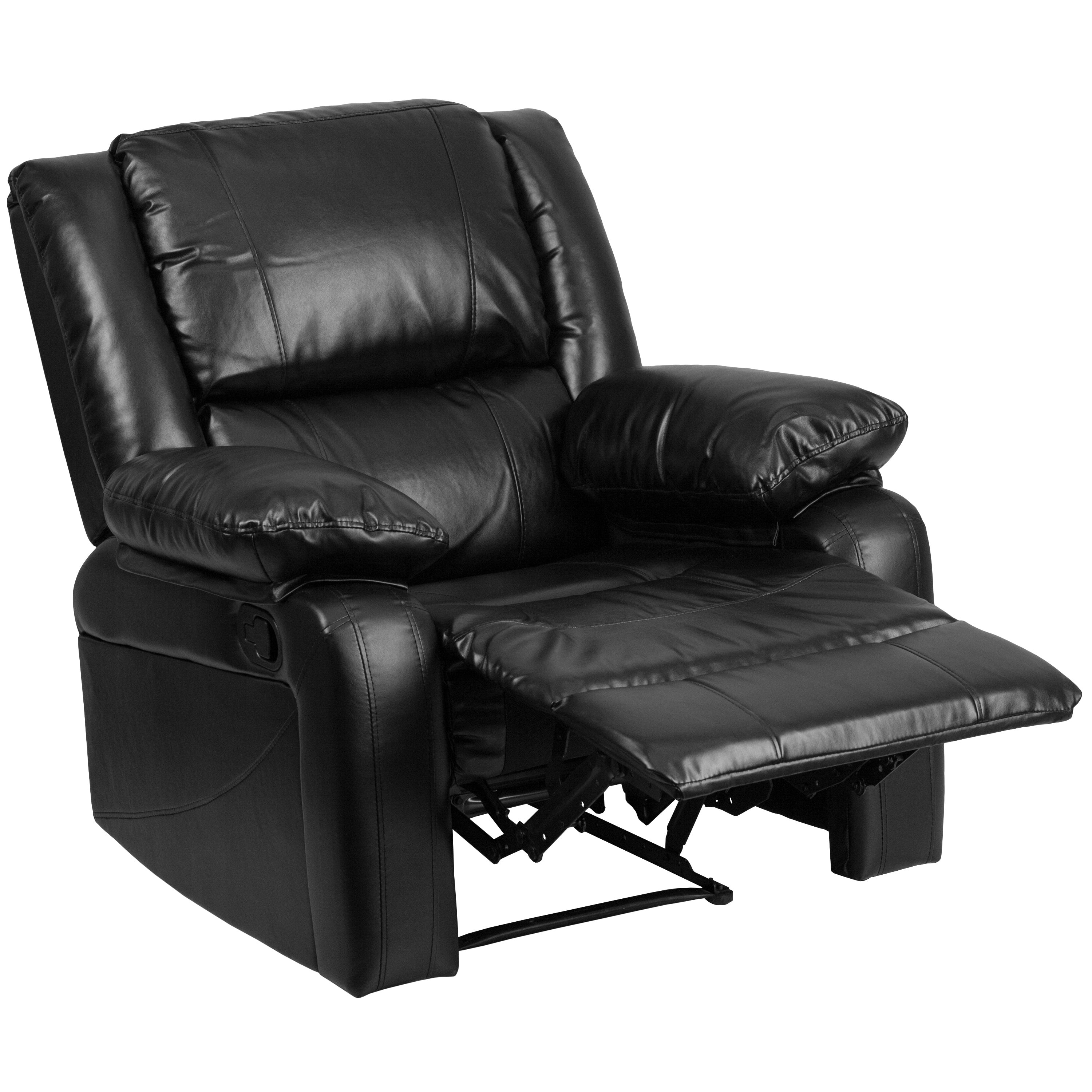 Harmony Series Black LeatherSoft Recliner