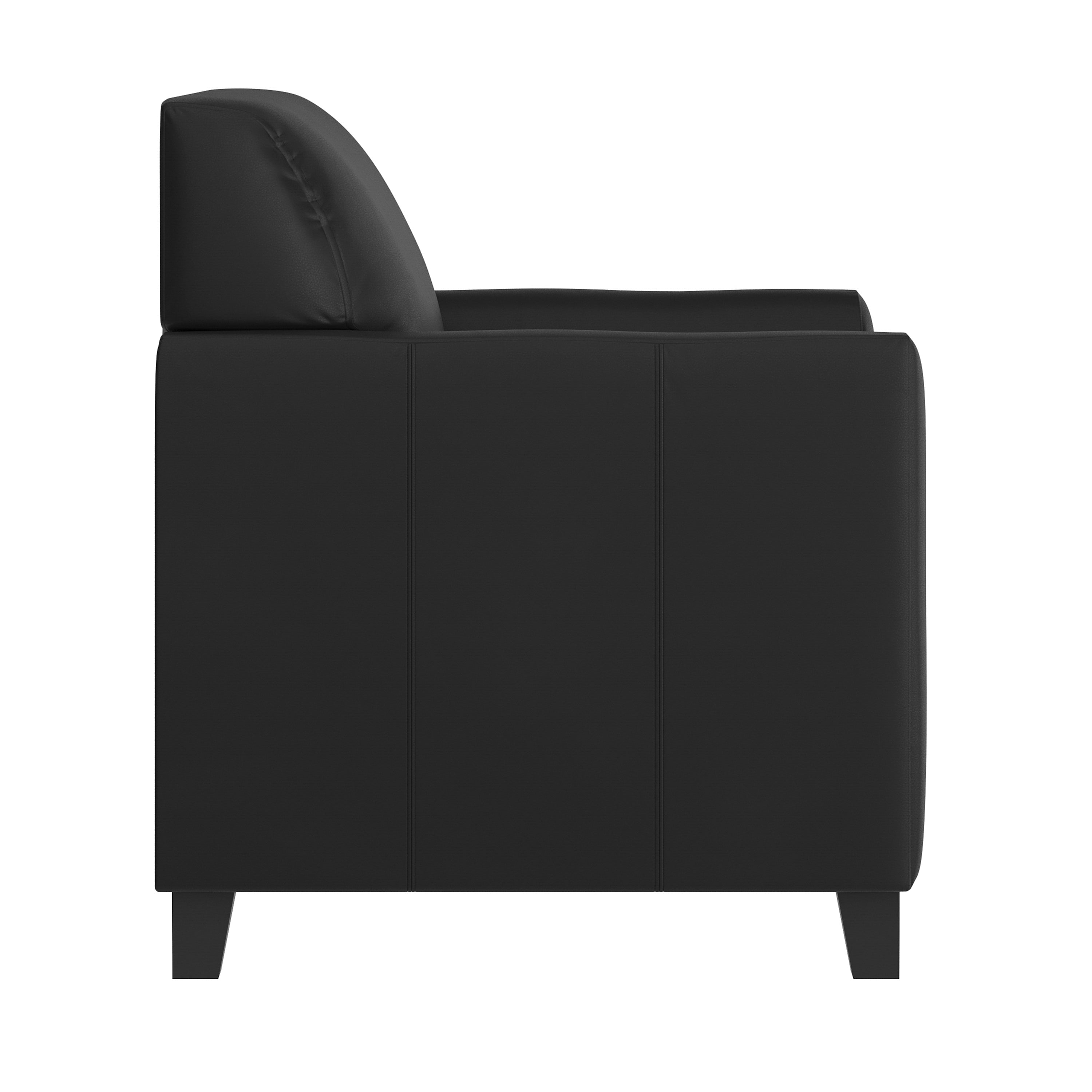 HERCULES Diplomat Series Black LeatherSoft Chair