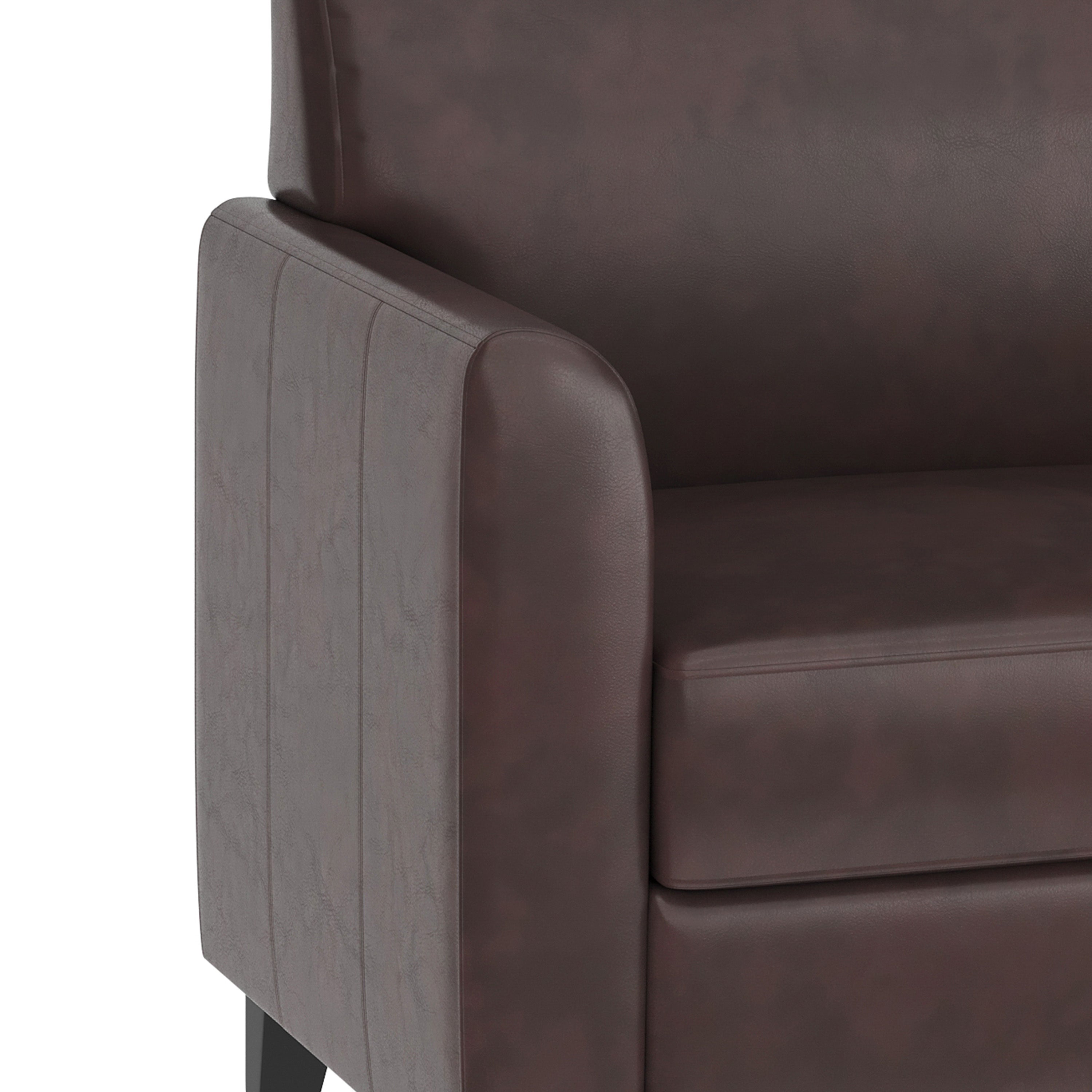 HERCULES Diplomat Series Brown LeatherSoft Chair