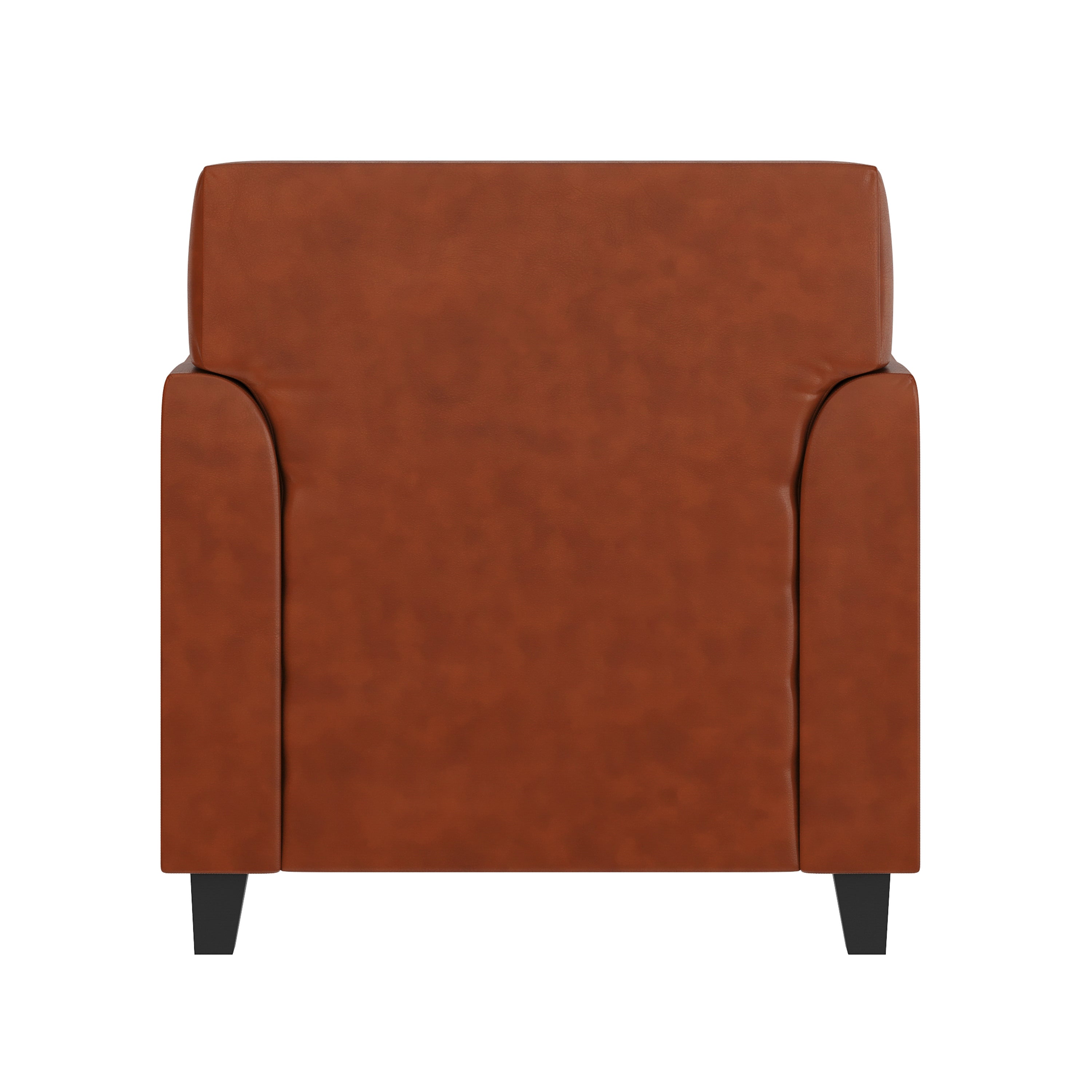 HERCULES Diplomat Series Cognac LeatherSoft Chair