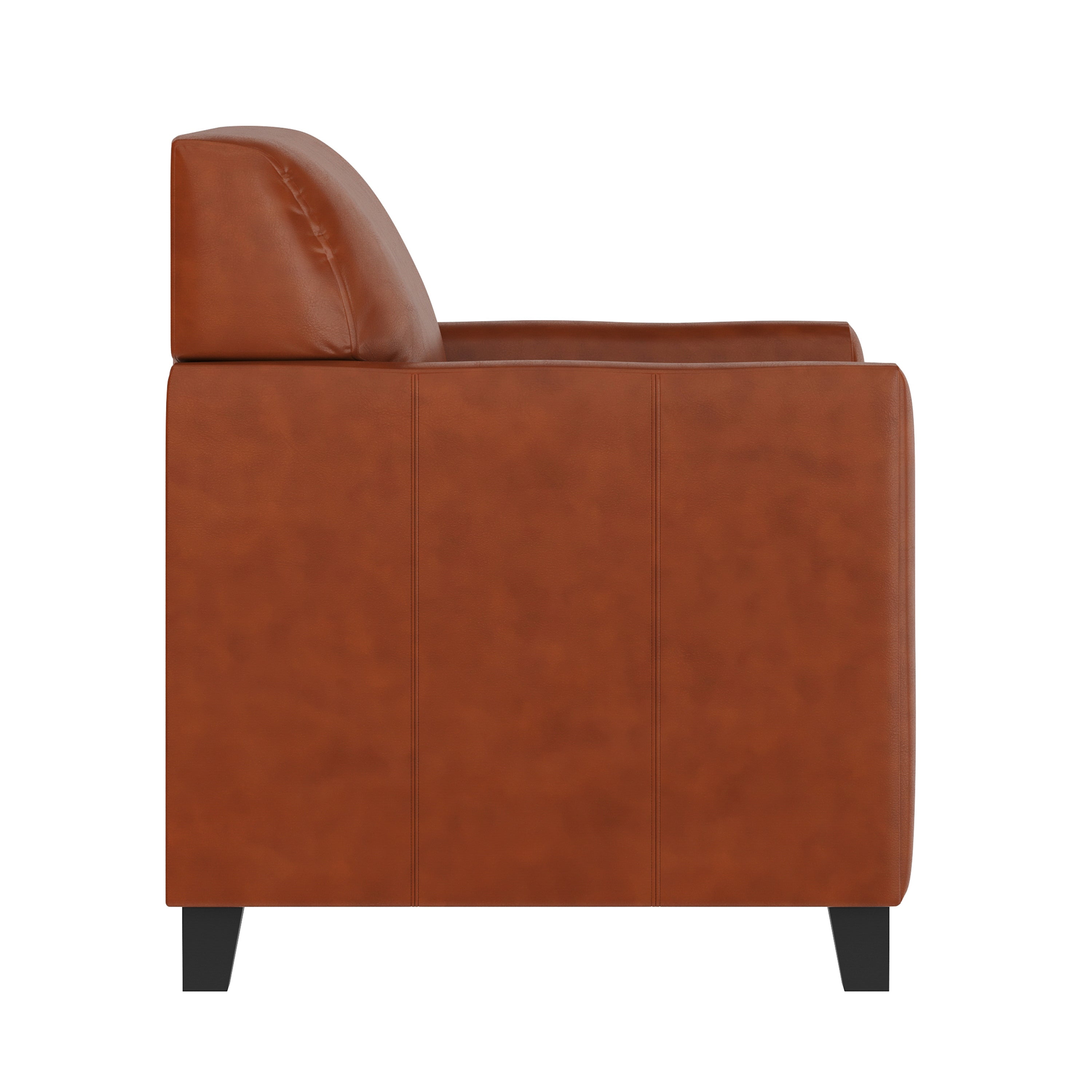 HERCULES Diplomat Series Cognac LeatherSoft Chair