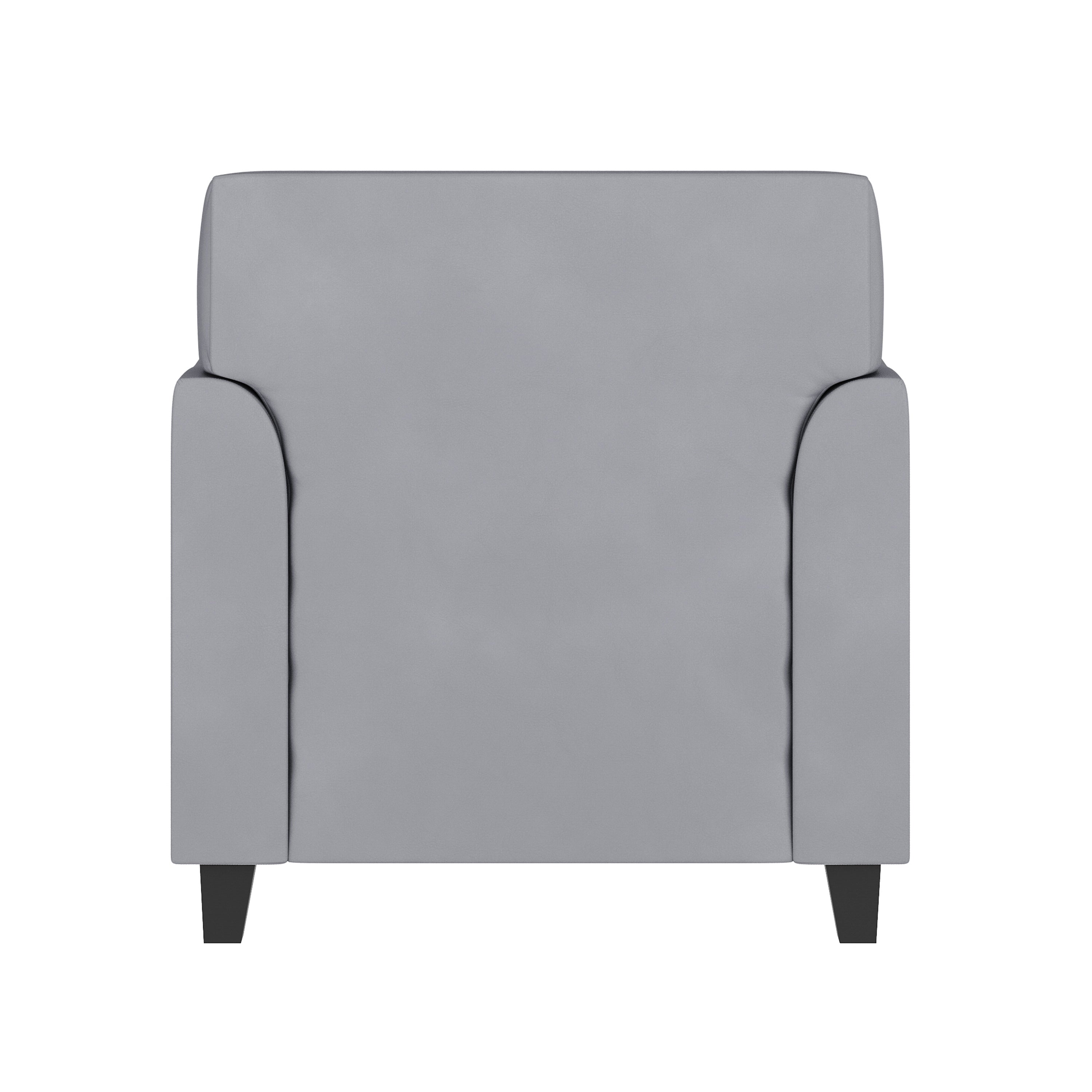 HERCULES Diplomat Series Gray LeatherSoft Chair