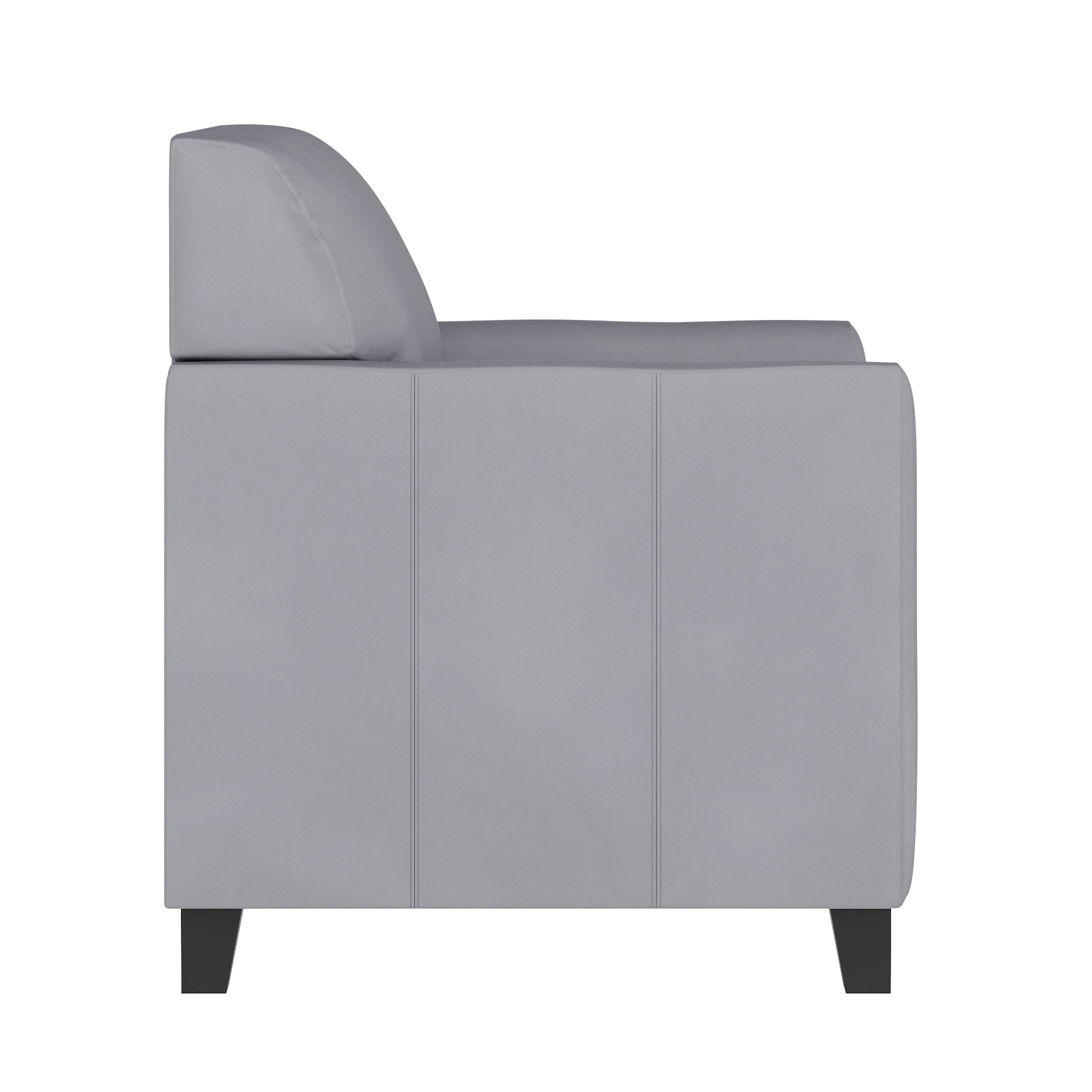 HERCULES Diplomat Series Gray LeatherSoft Chair