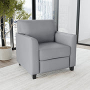HERCULES Diplomat Series Gray LeatherSoft Chair