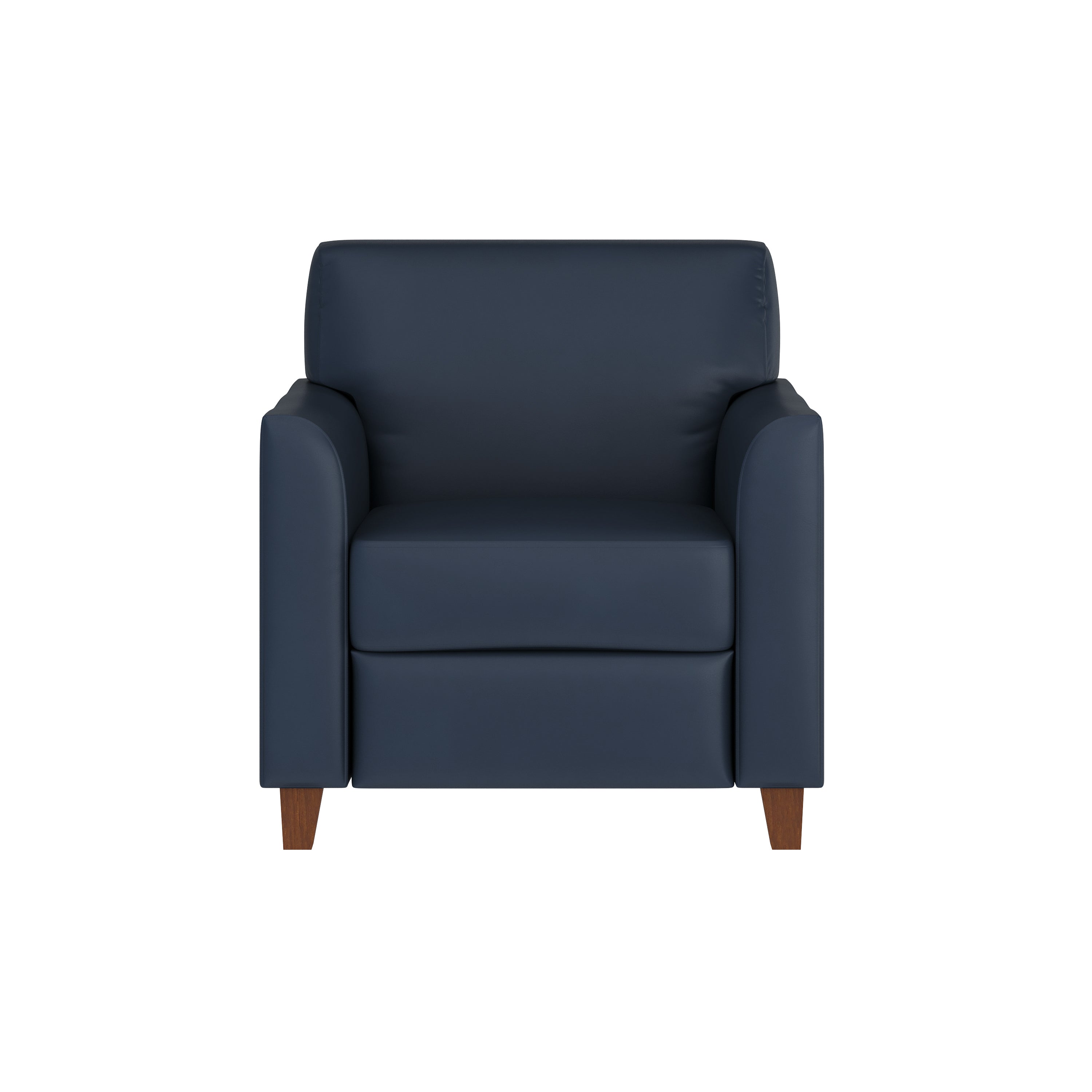 HERCULES Diplomat Series Navy LeatherSoft Chair