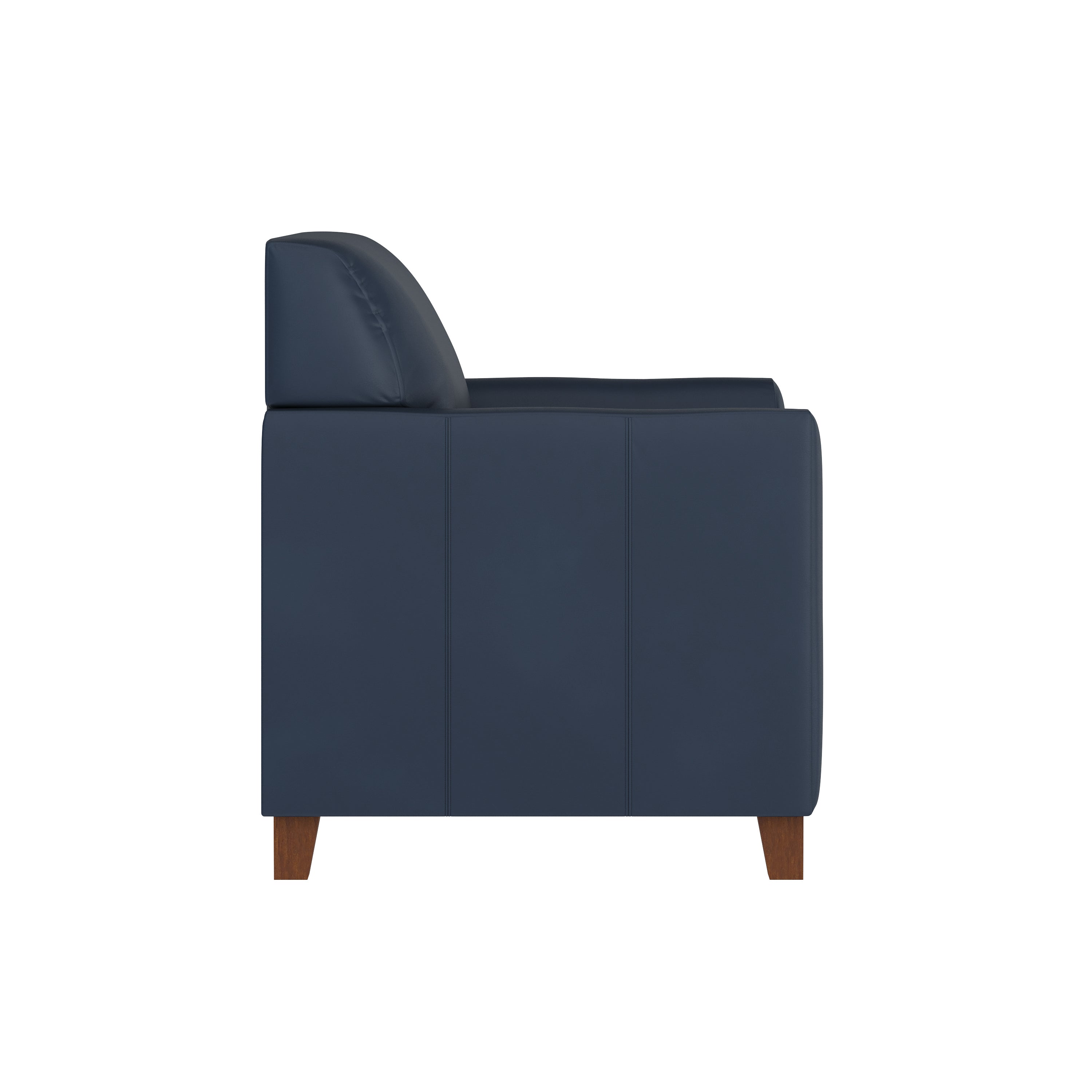 HERCULES Diplomat Series Navy LeatherSoft Chair