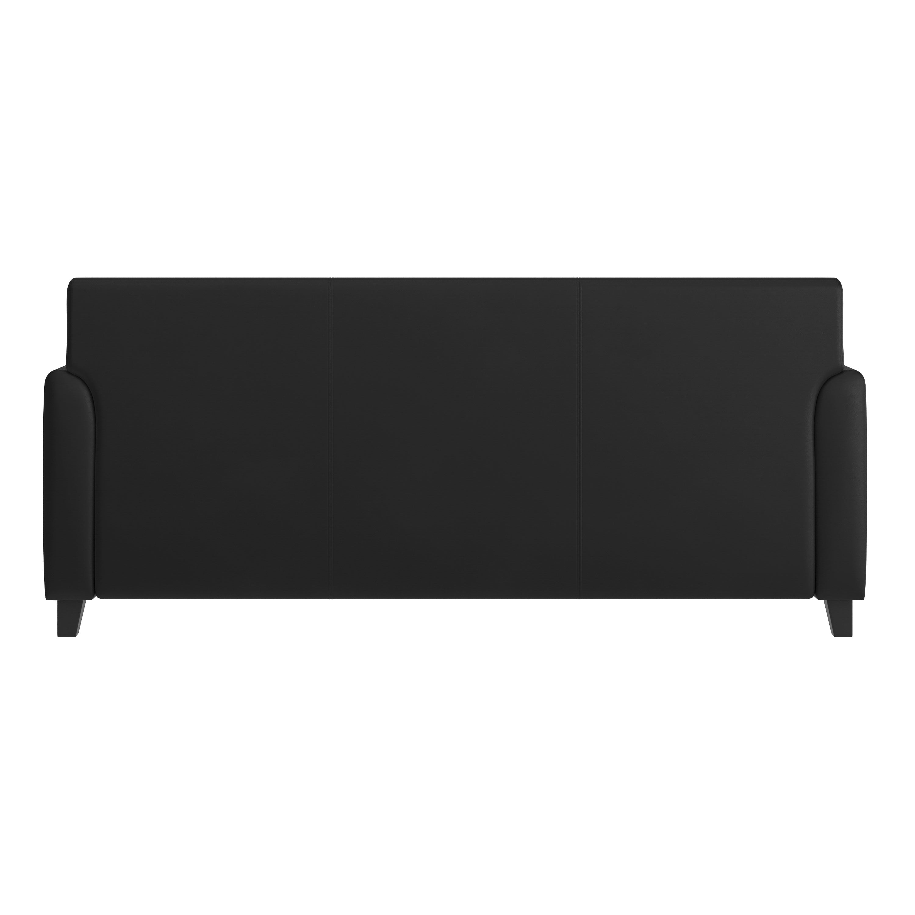 HERCULES Diplomat Series Black LeatherSoft Sofa