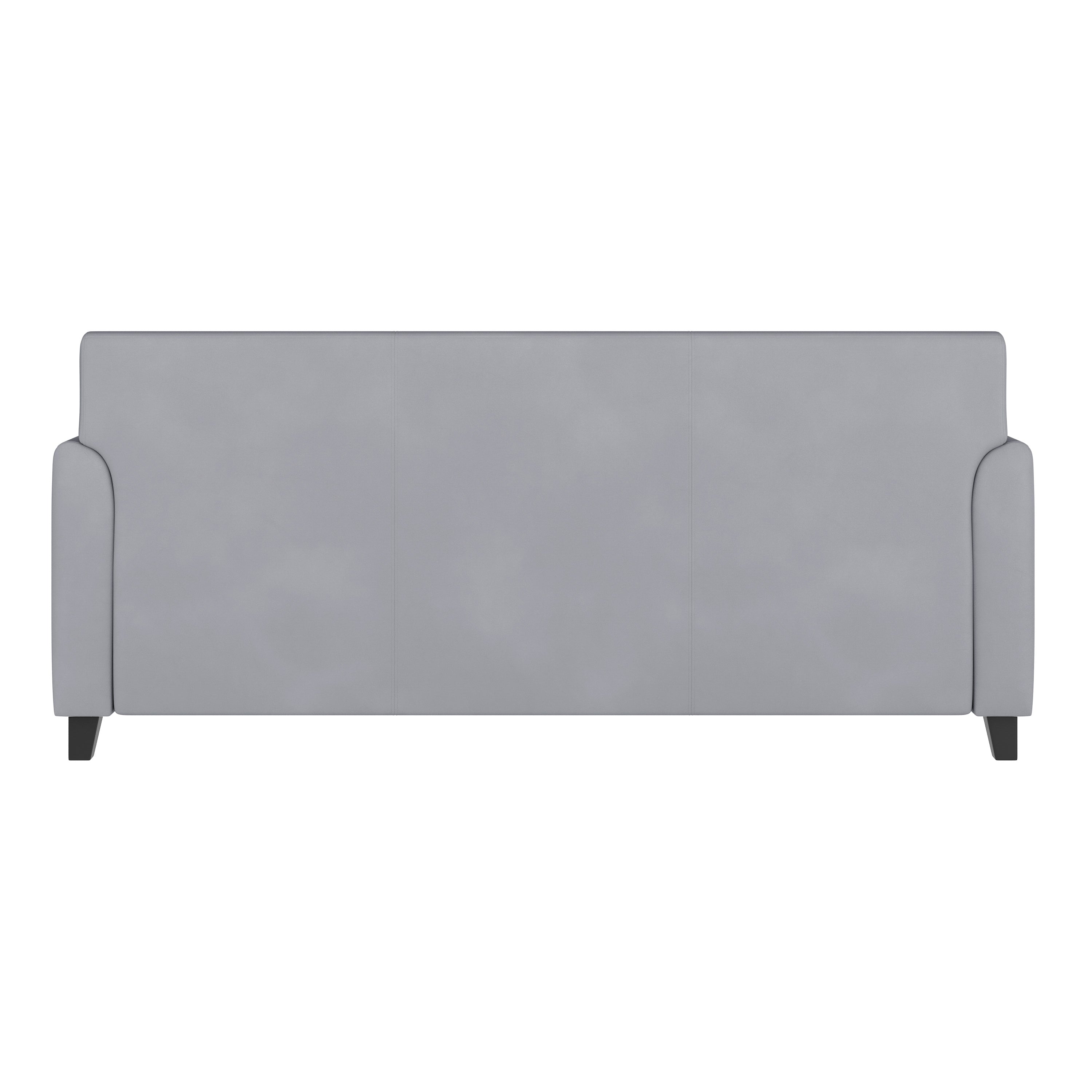 HERCULES Diplomat Series Gray LeatherSoft Sofa