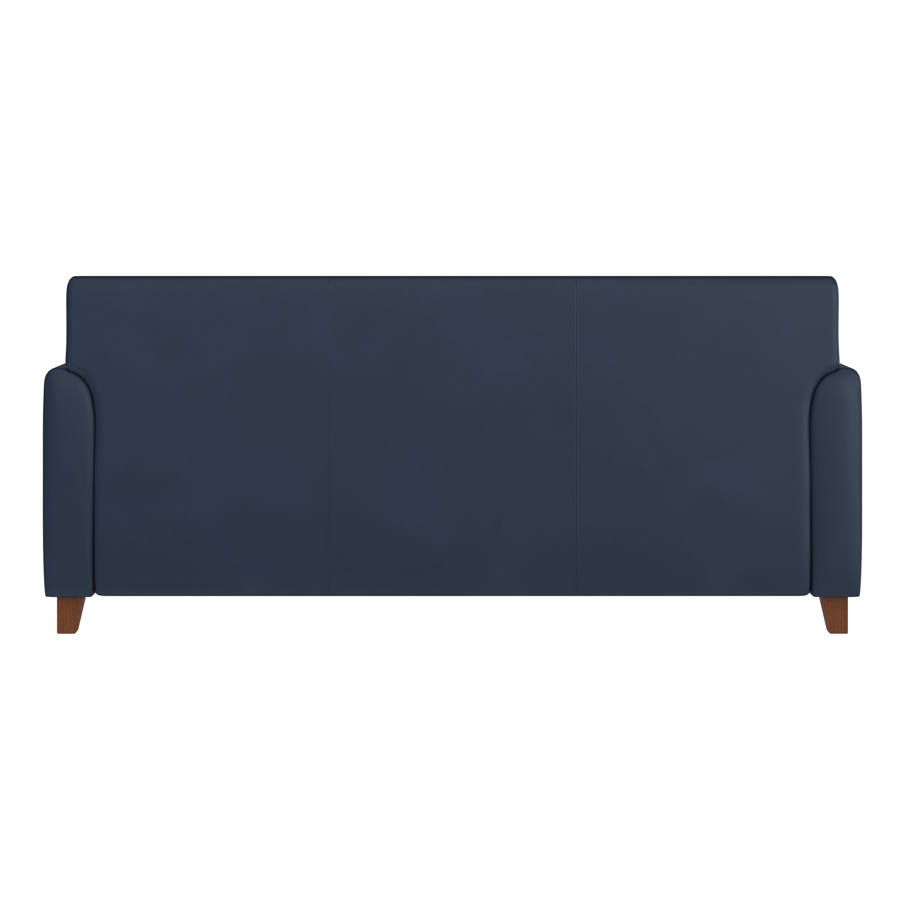 HERCULES Diplomat Series Navy LeatherSoft Sofa