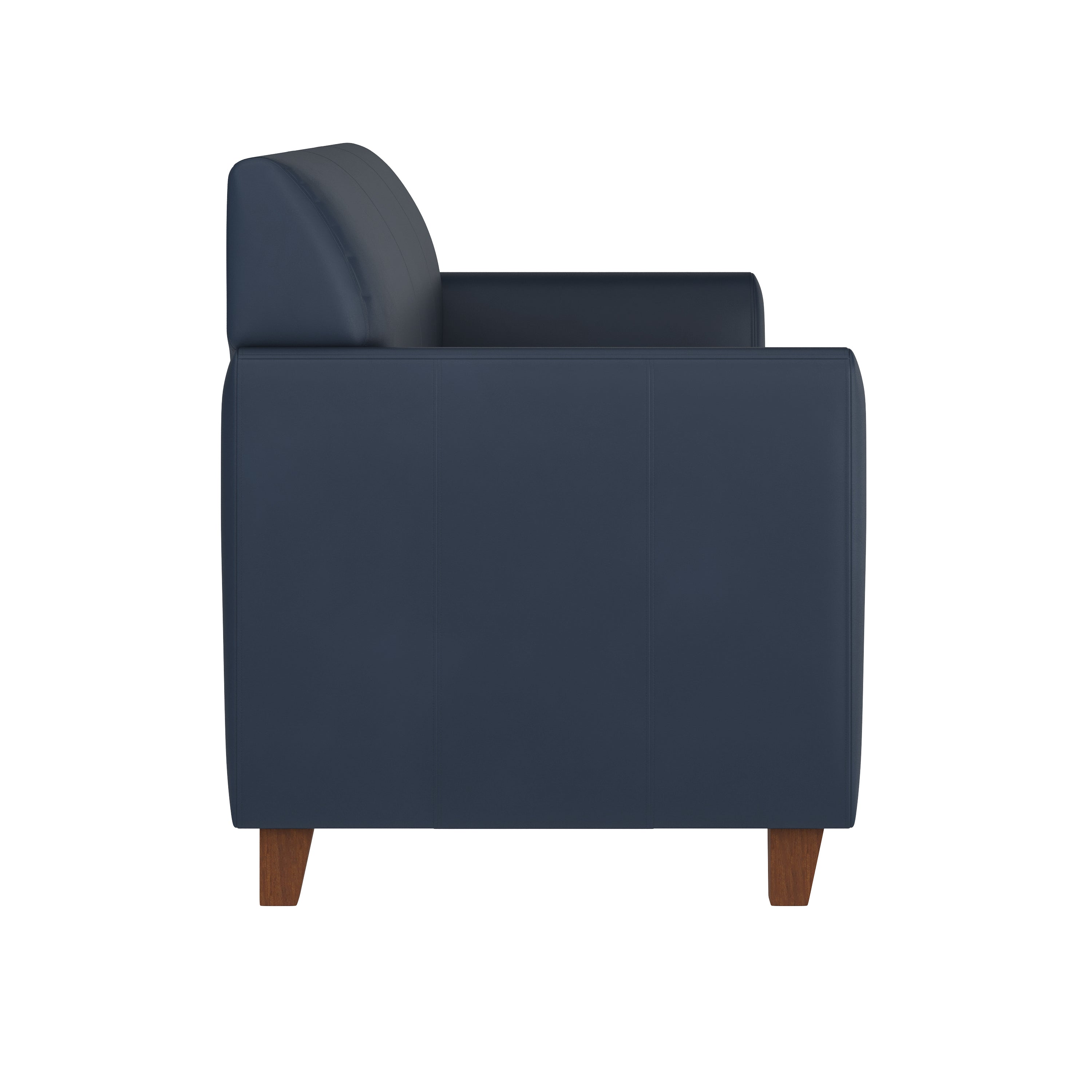 HERCULES Diplomat Series Navy LeatherSoft Sofa