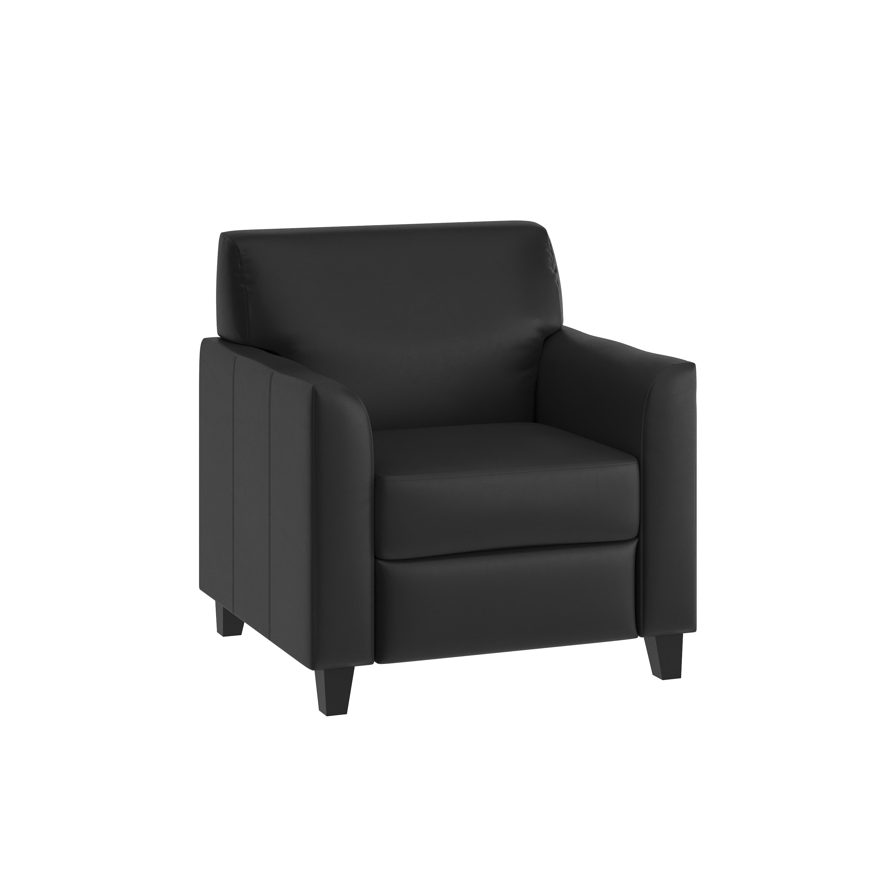 HERCULES Diplomat Series Reception Set in Black LeatherSoft