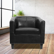 Katie Black LeatherSoft Lounge Chair