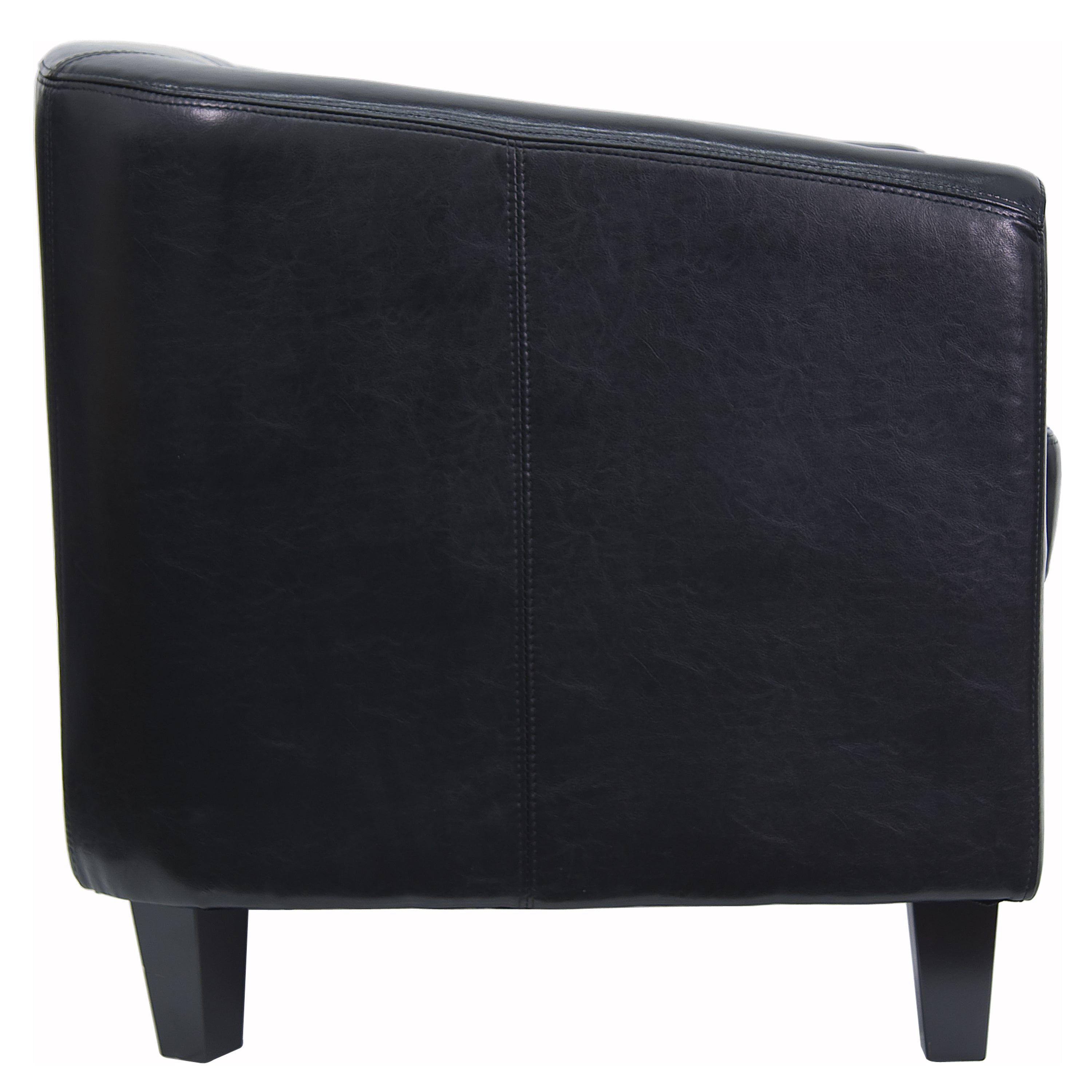 Katie Black LeatherSoft Lounge Chair