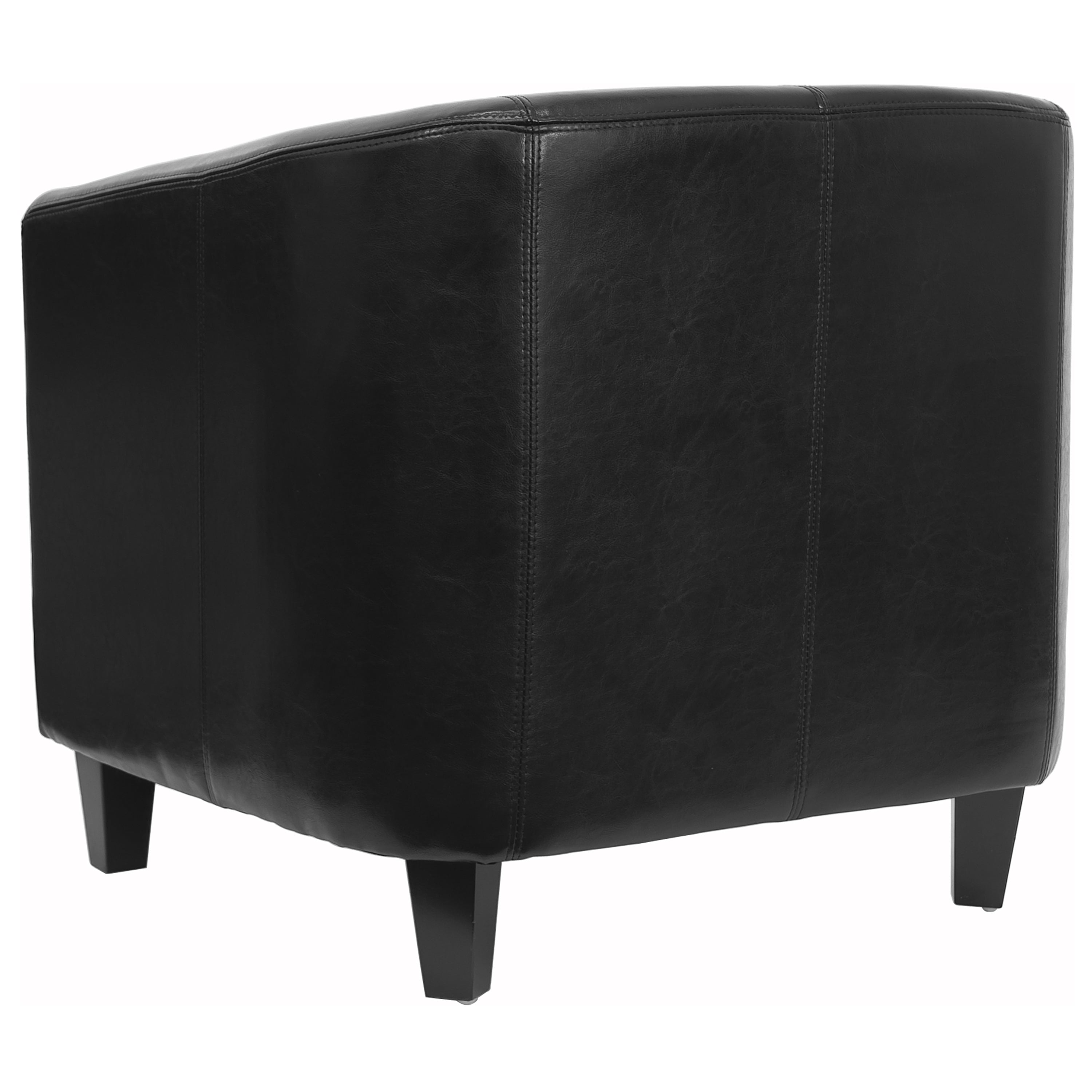 Katie Black LeatherSoft Lounge Chair