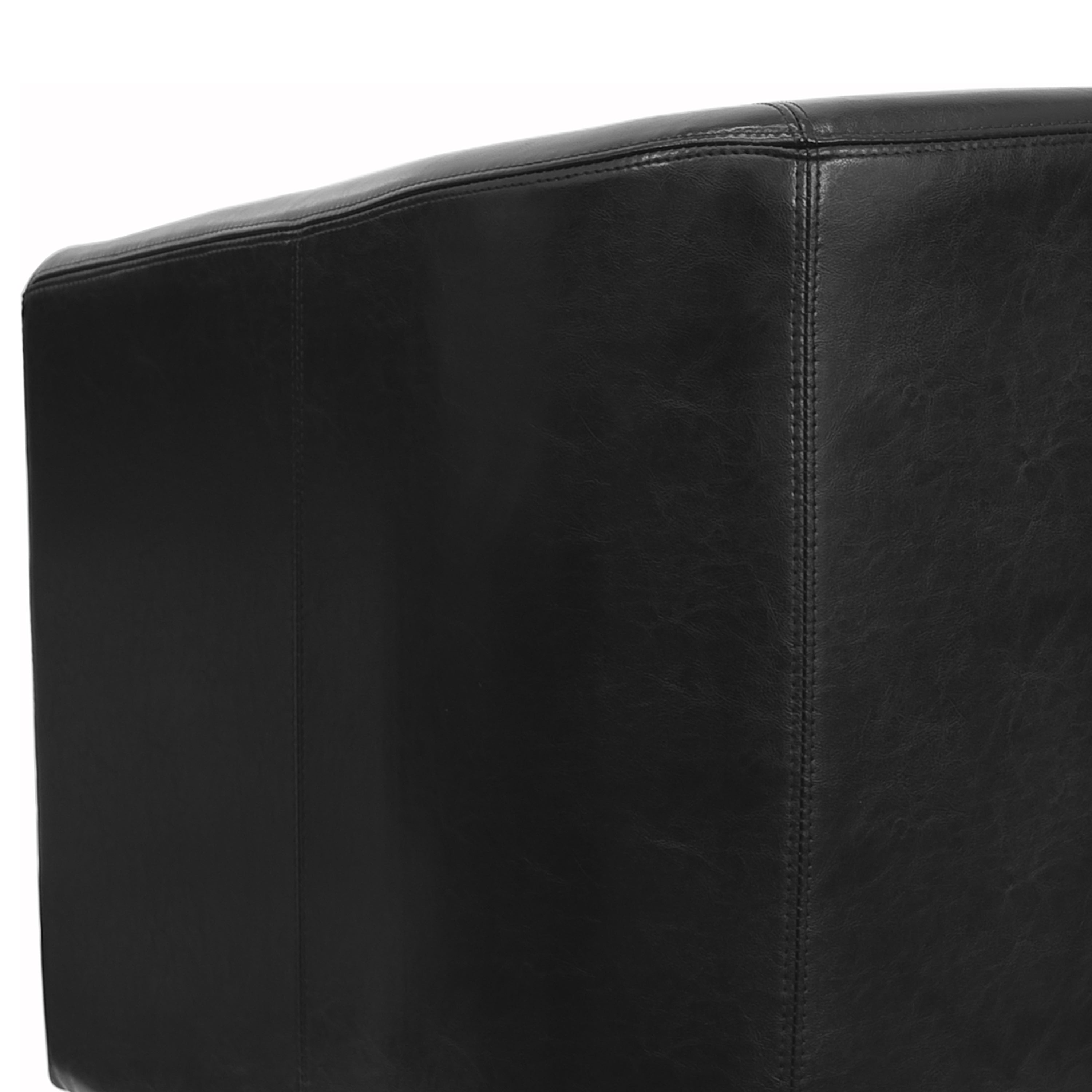 Katie Black LeatherSoft Lounge Chair