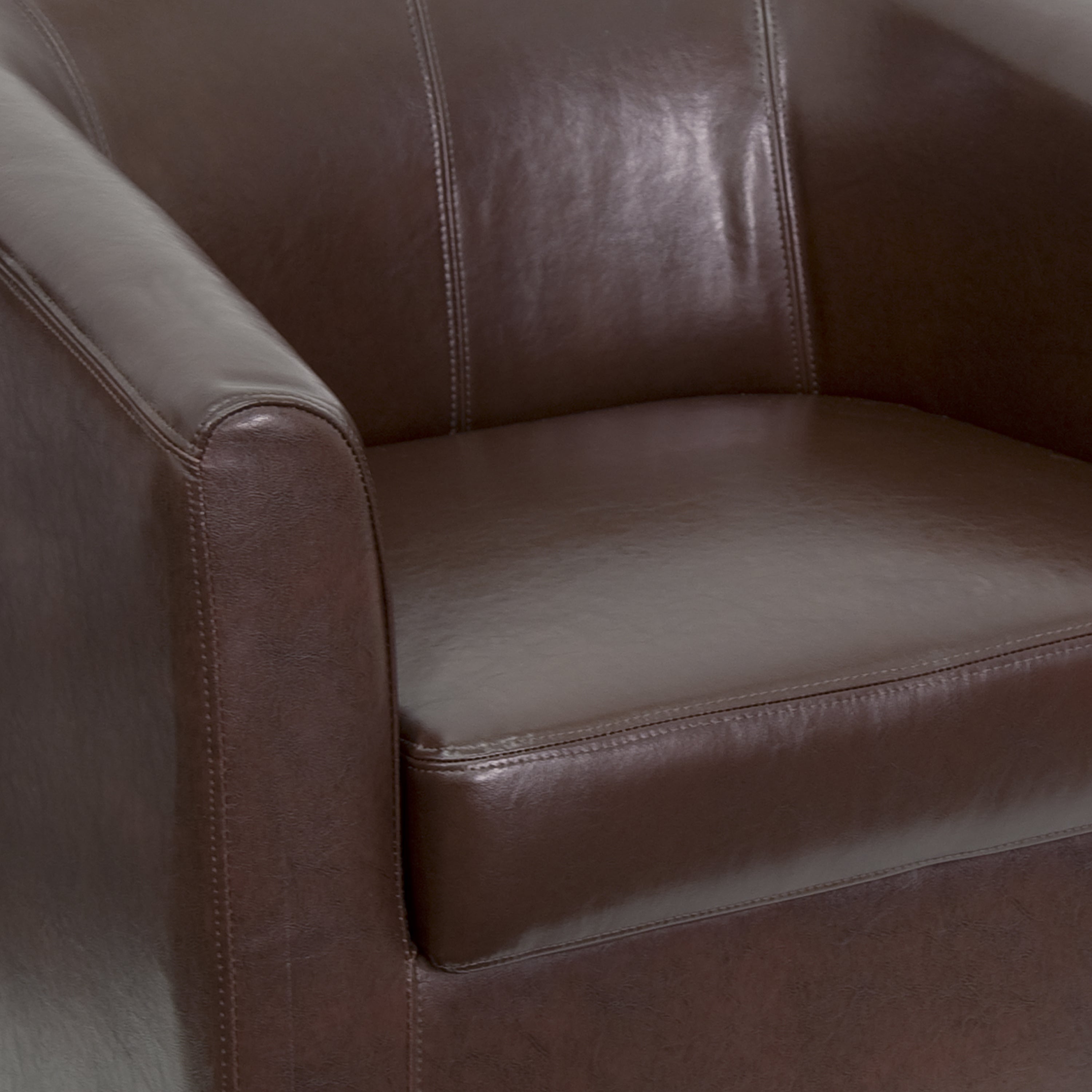 Katie Brown LeatherSoft Lounge Chair