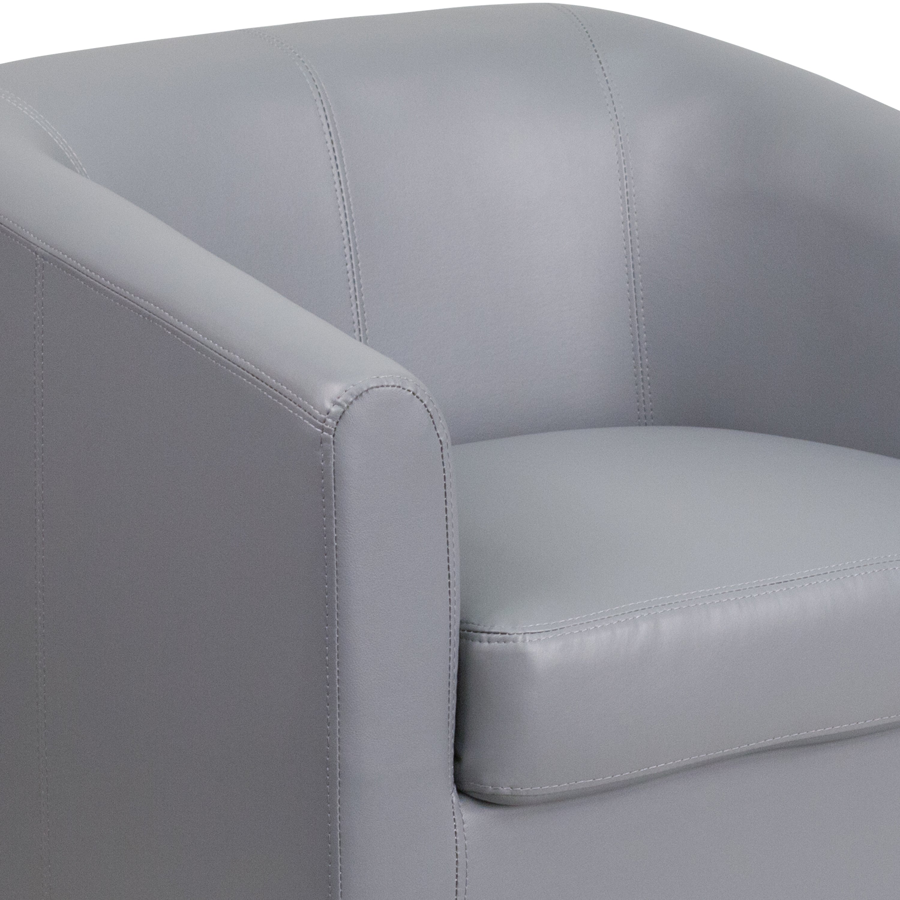 Katie Gray LeatherSoft Lounge Chair