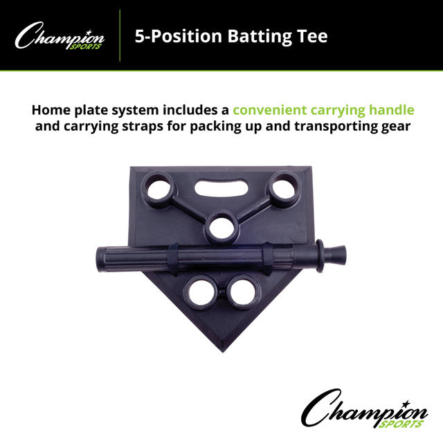 5 Position Batting Tee